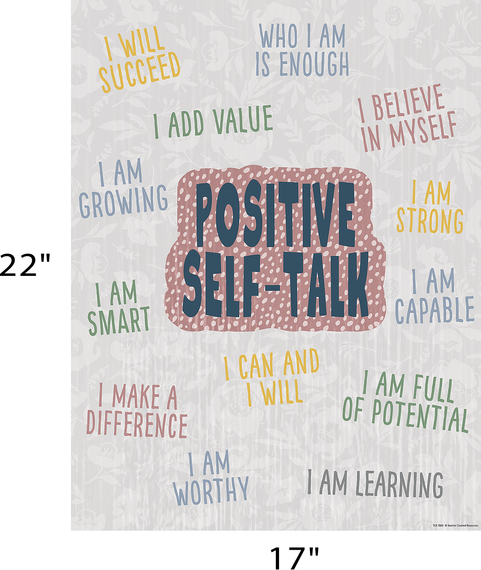 Classroom Cottage Positive Self-Talk Chart