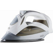 Brentwood MPI-59W Non-Stick Steam Iron with Retractable Cord, White