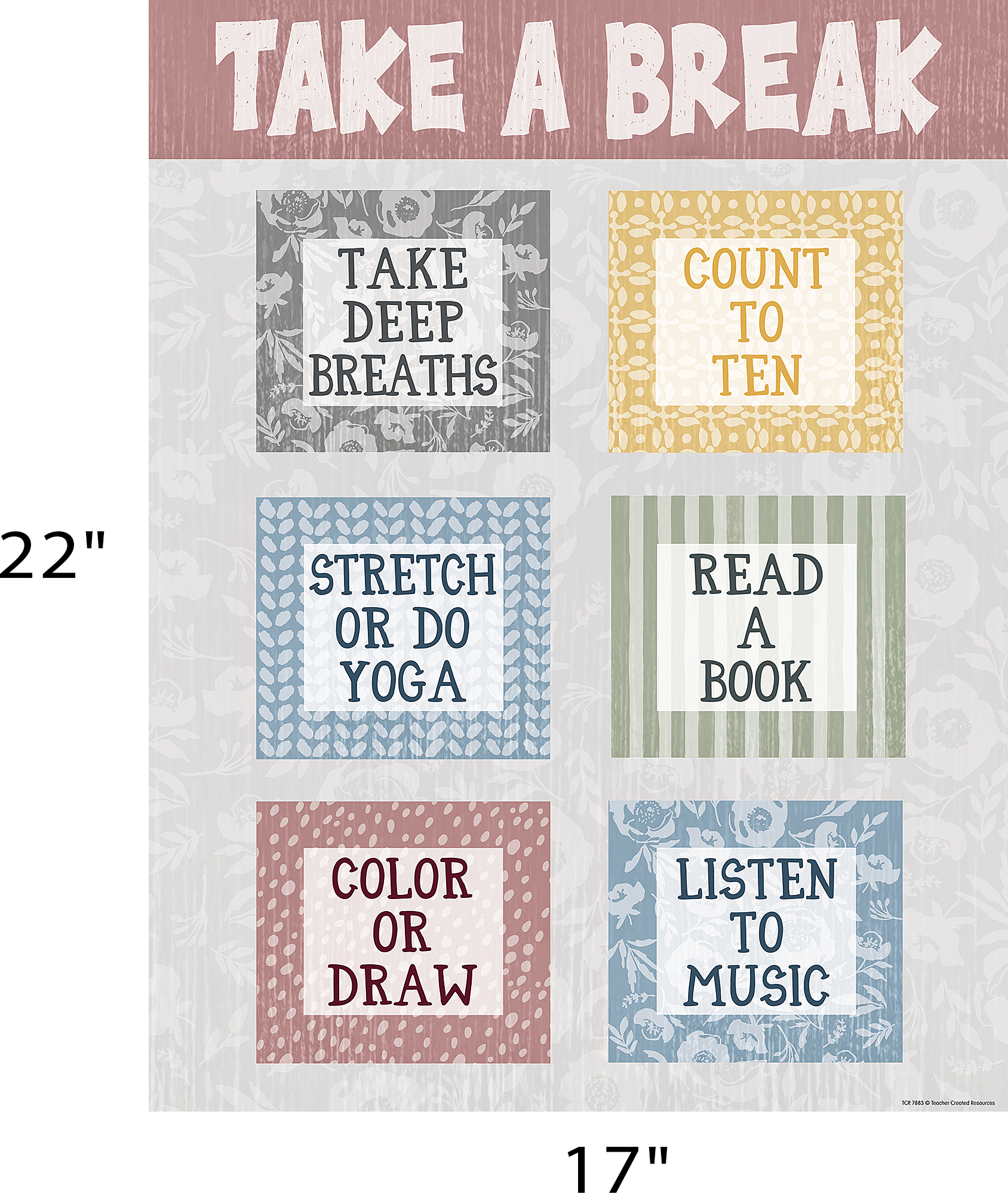 Classroom Cottage Take a Break Chart
