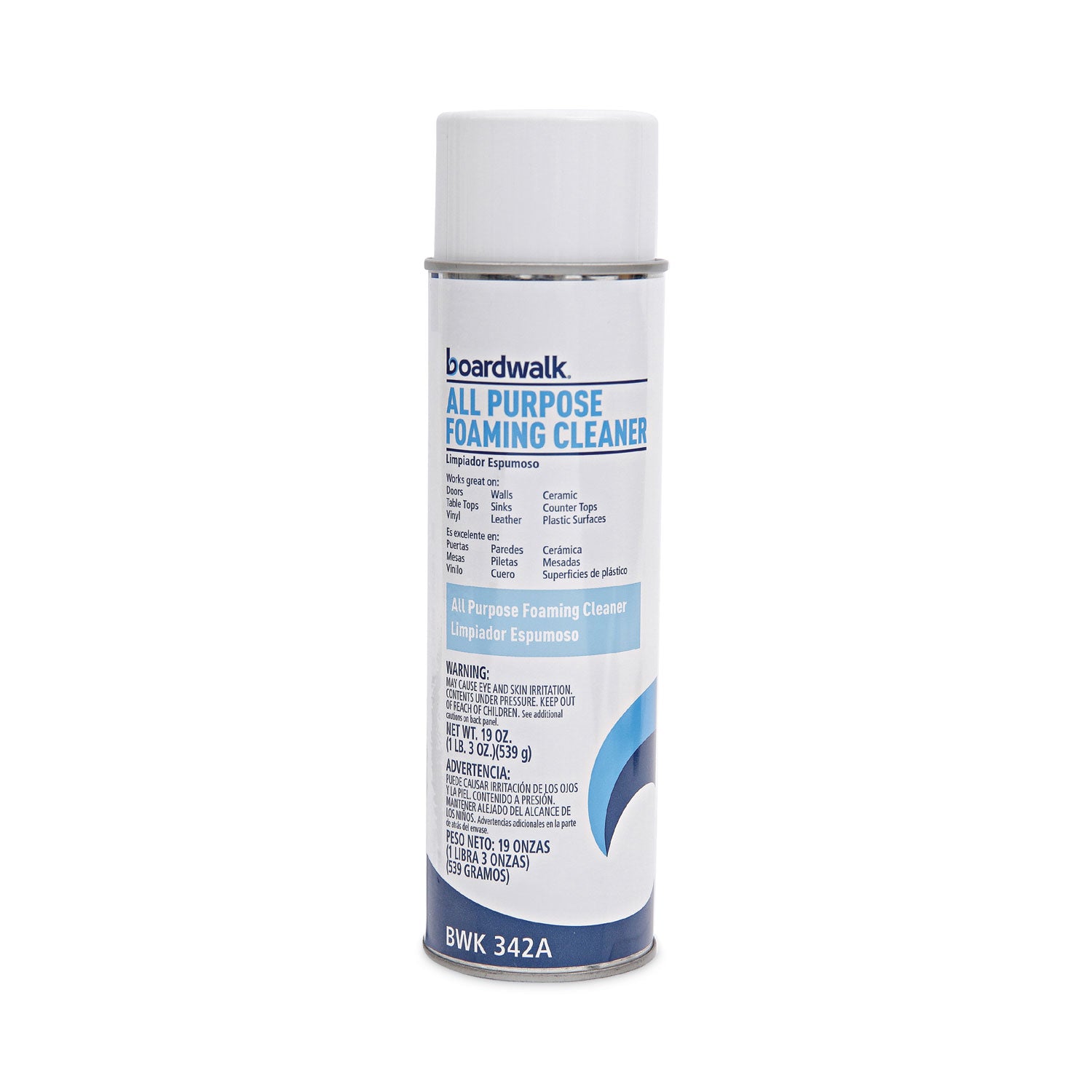 All-Purpose Foaming Cleaner with Ammonia, 19 oz Aerosol Spray, 12/Carton