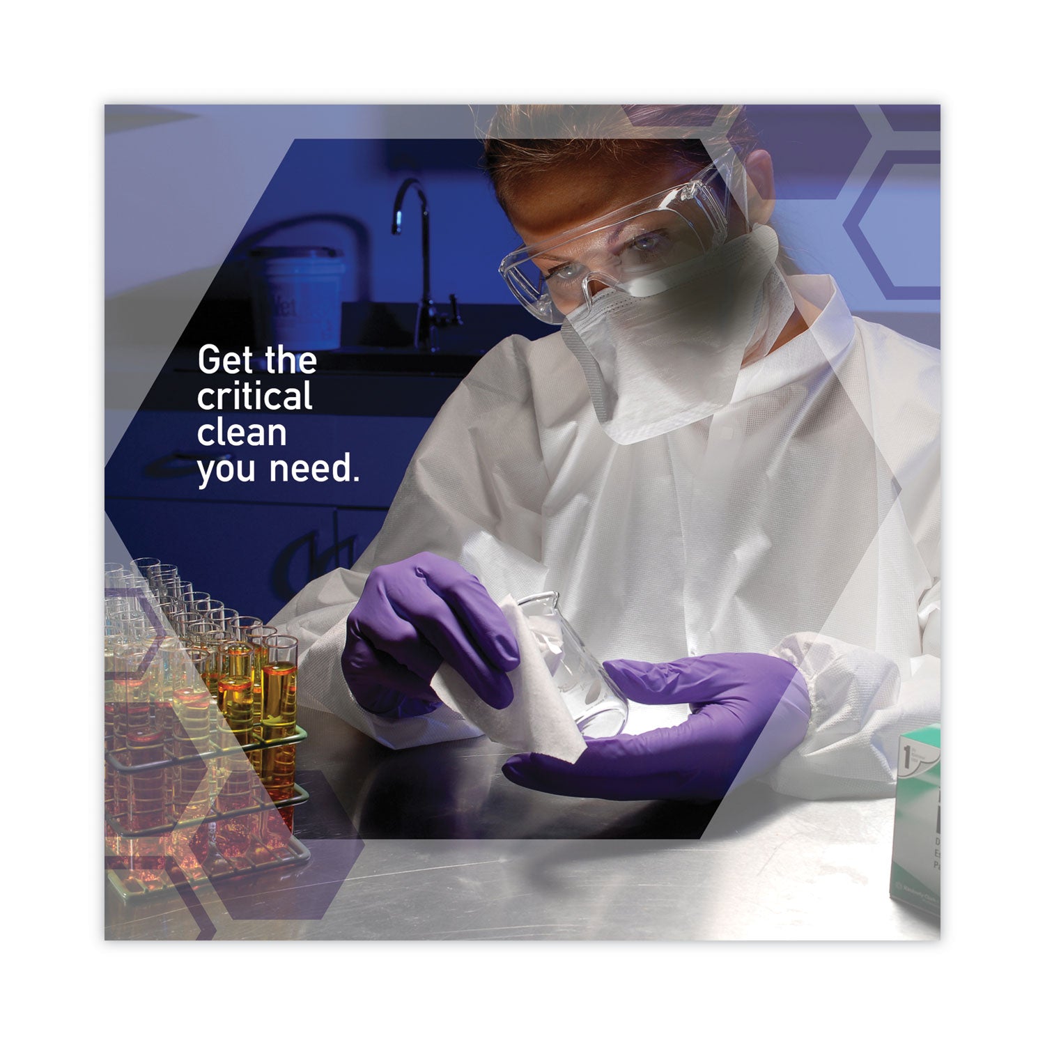 KIMTECH Science Kimwipes Delicate Task Wipers - Pop-Up Box - 1 Ply - 14.40" Width x 16.40" Length - White - 144/Box - 15 / Carton