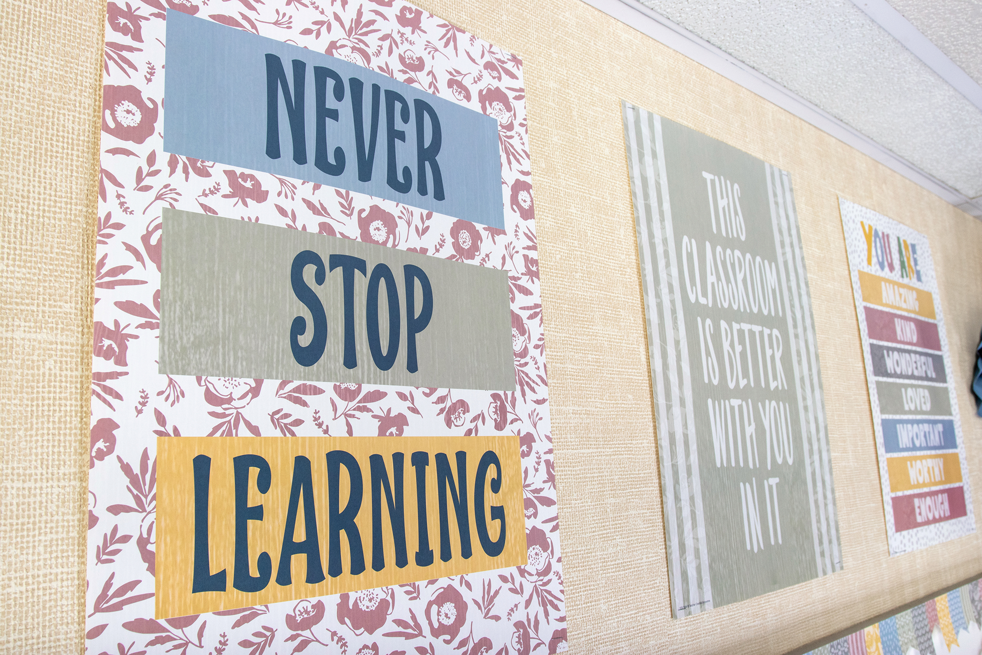 This Classroom is Better with You in It Positive Poster