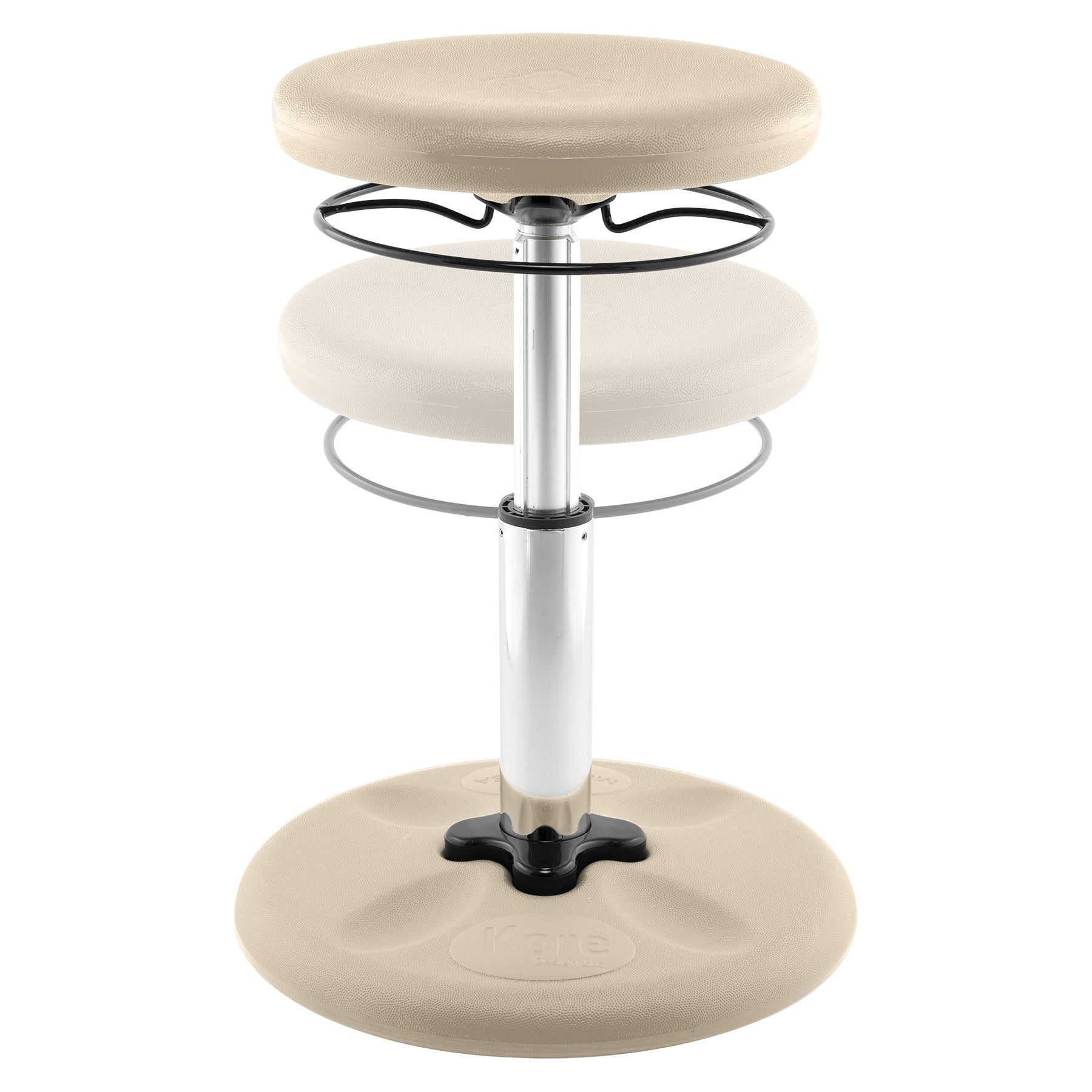 Kids Adjustable Standard Wobble Chair 14-19", Sand Dollar