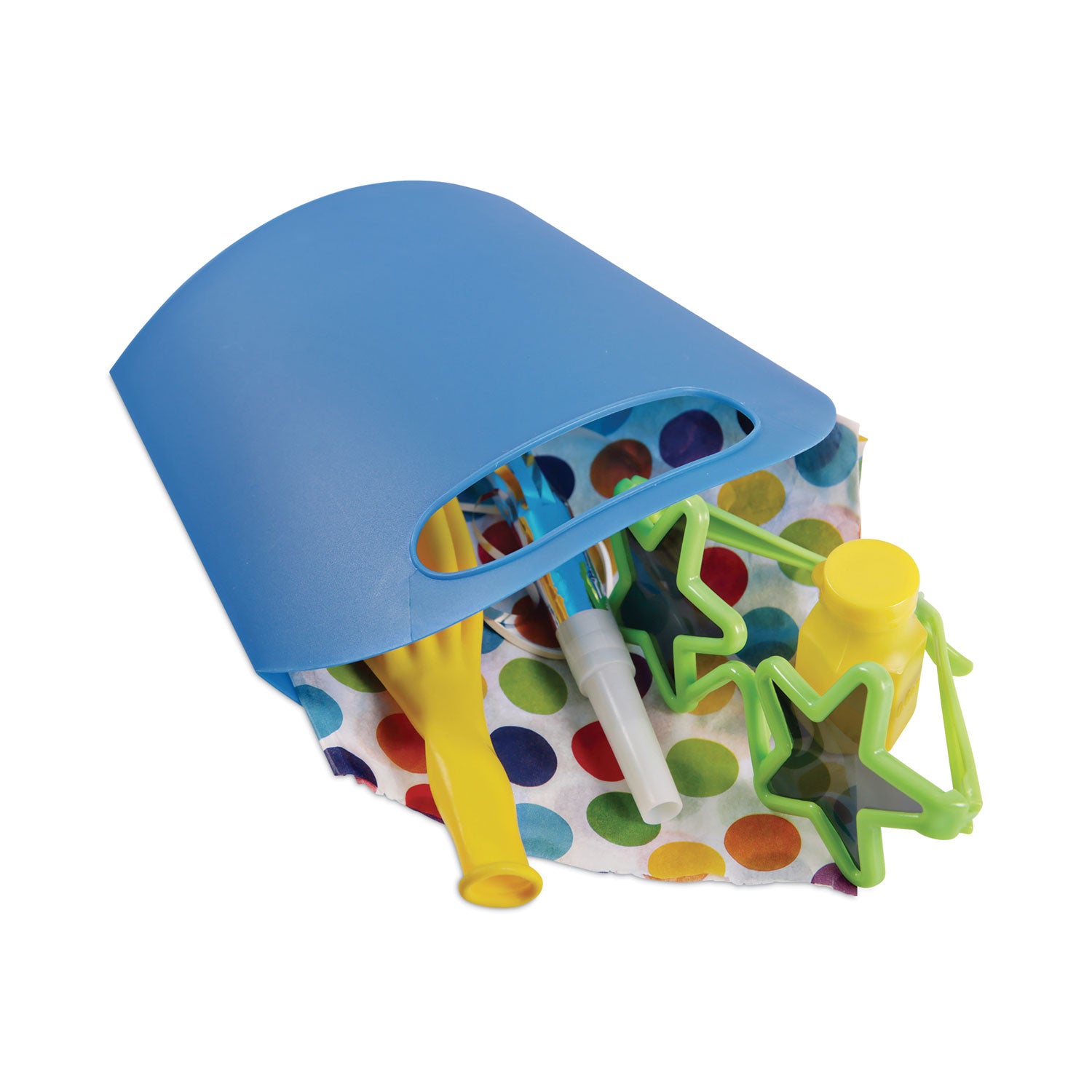 Deflecto Antimicrobial Kids Mini Tote Blue
