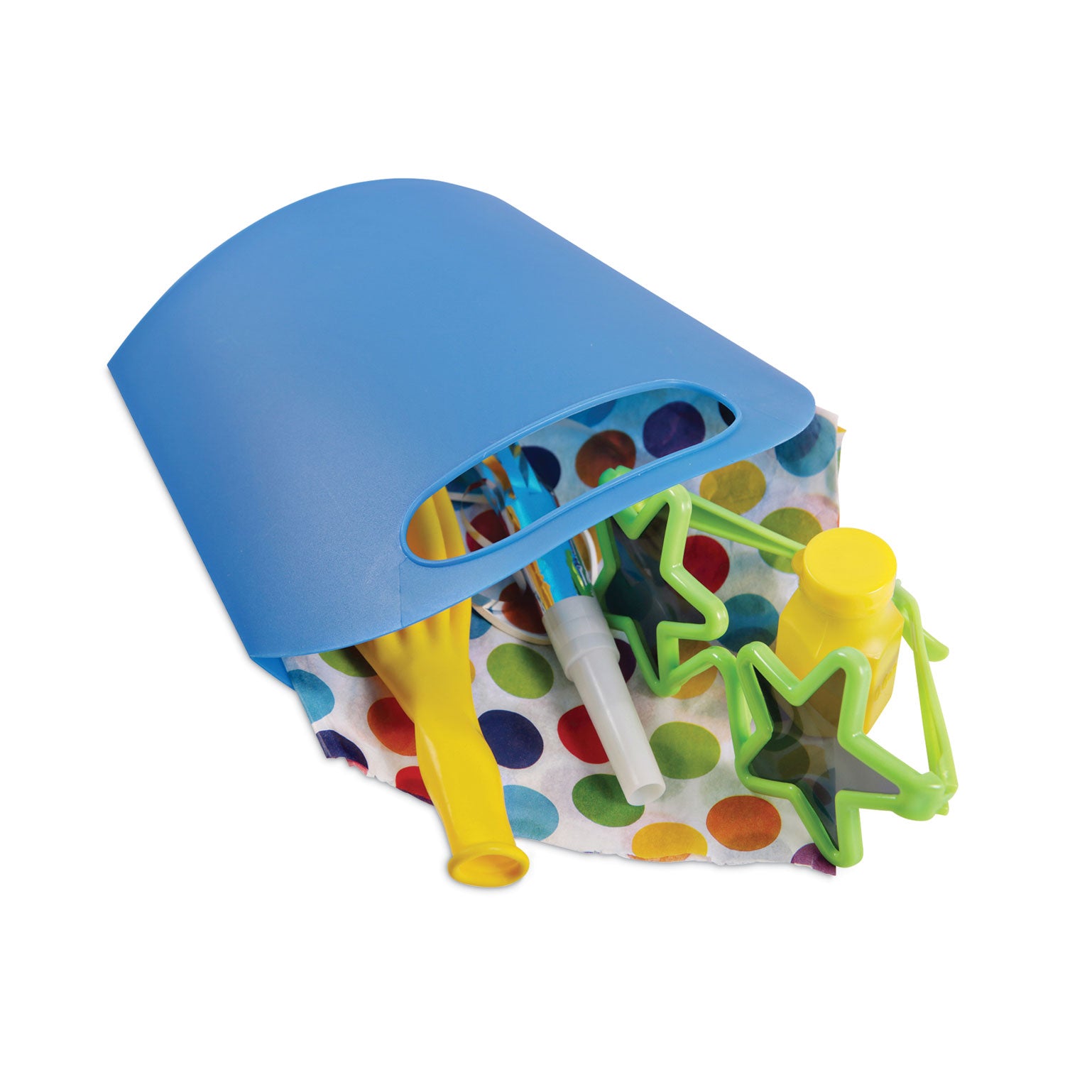 Deflecto Antimicrobial Kids Mini Tote Blue