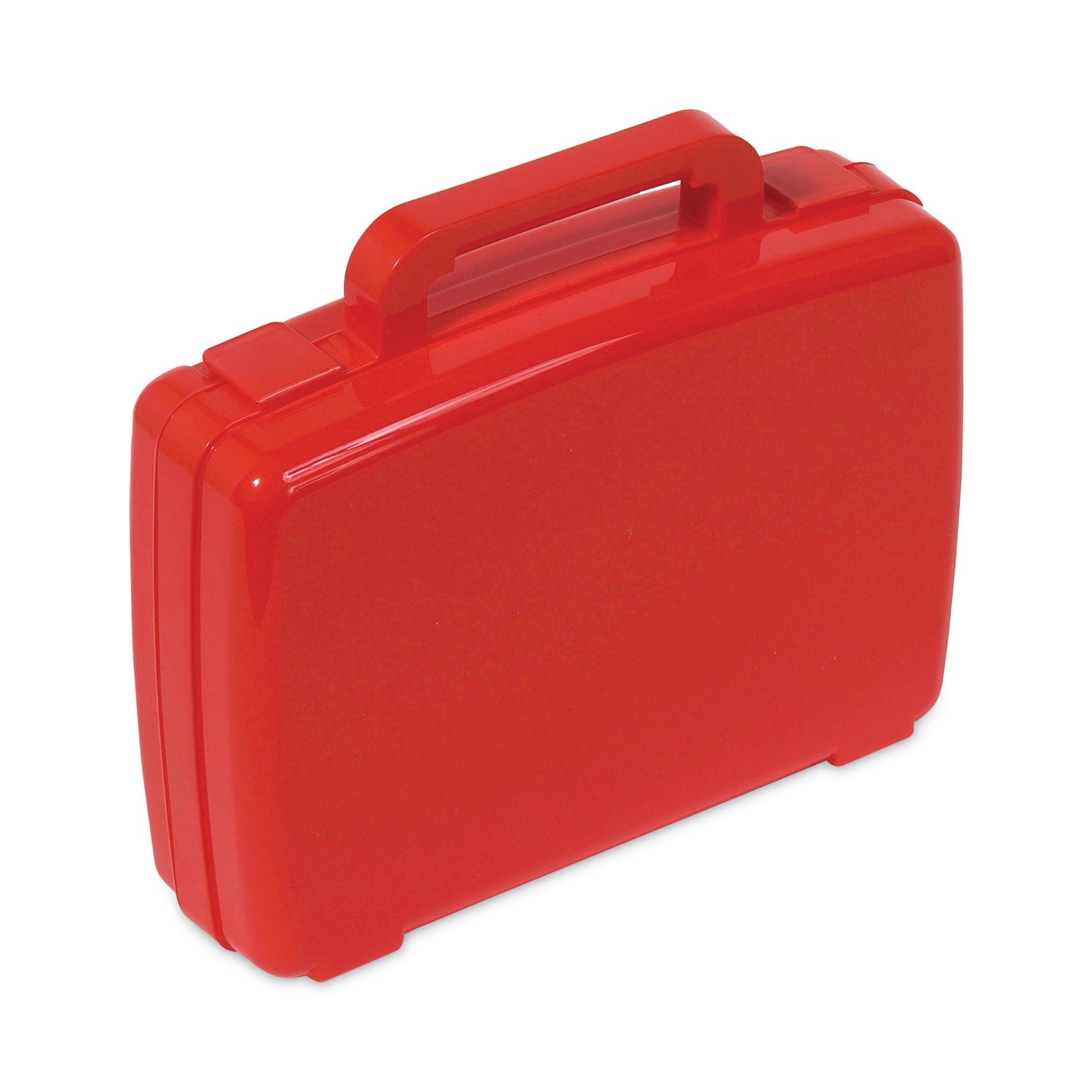 Deflecto Antimicrobial Storage Case Red