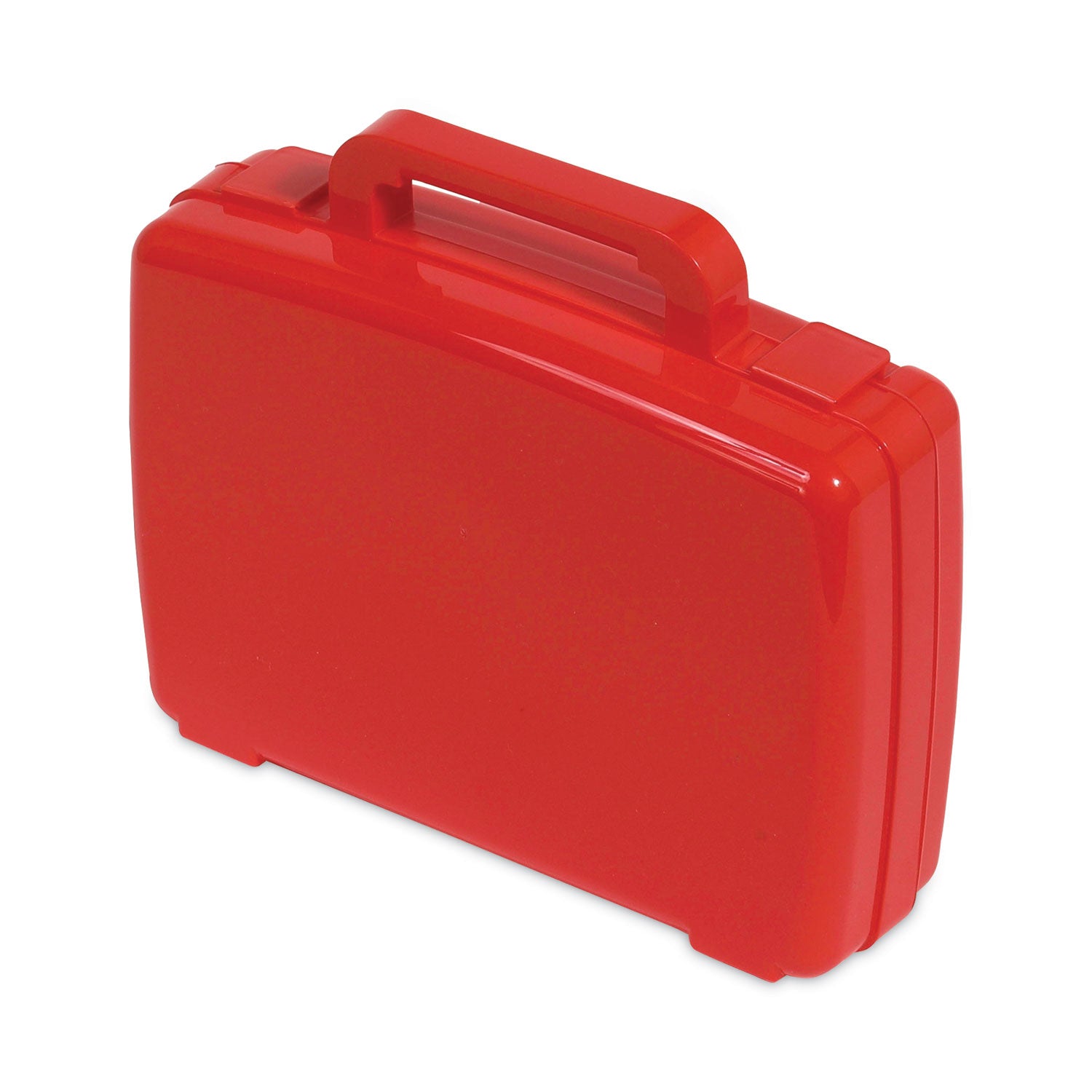 Deflecto Antimicrobial Storage Case Red