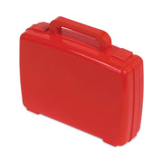 Deflecto Antimicrobial Storage Case Red