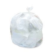 16 gal Capacity - 33" Length x 24" Width x 0.47 mil (12 Micron) Thickness - High Density - Natural - High-density Polyethylene (HDPE) - Garbage, Can Liner - 1/Carton - 1 Carton