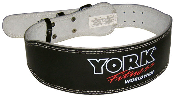 4" YORK Padded Weightlifting Belt- LG #7893
