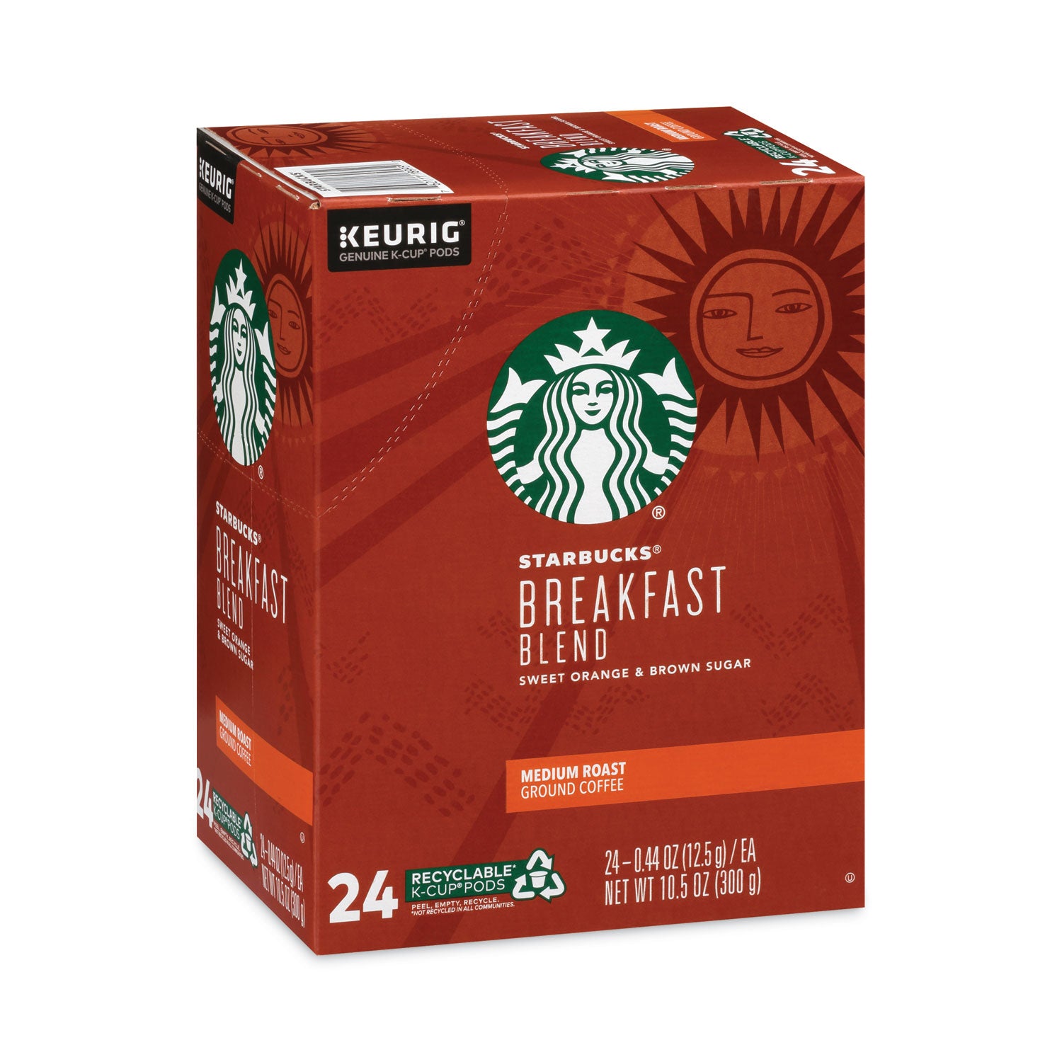 Breakfast Blend Coffee K-Cups, 96/carton