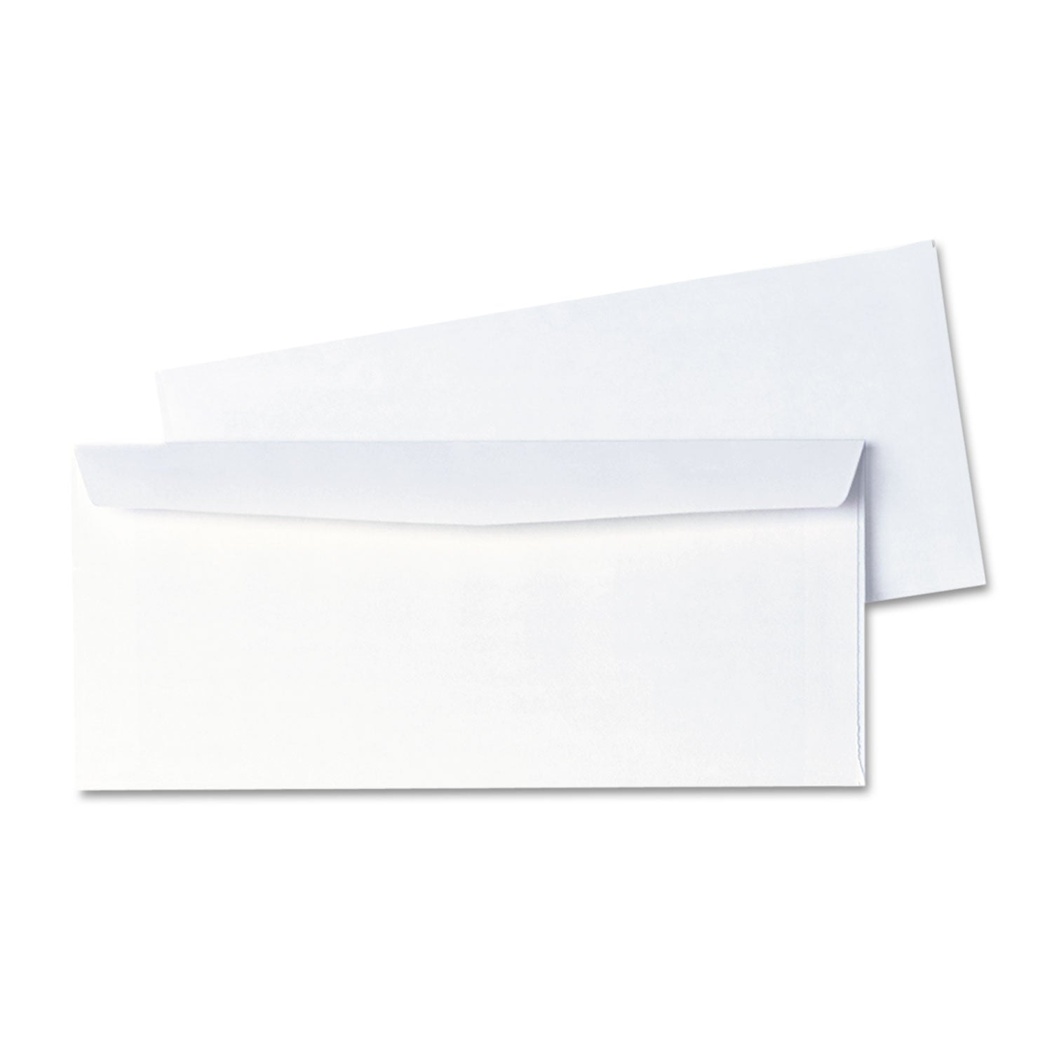 Business - #10 - 4 1/8" Width x 9 1/2" Length - 24 lb - Gummed - White - Wove - 1000 / Box