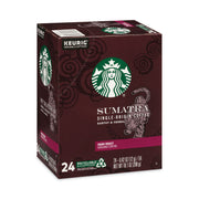 Sumatra Coffee K-Cups, Sumatra, 0.4 oz K-Cup, 24/Box