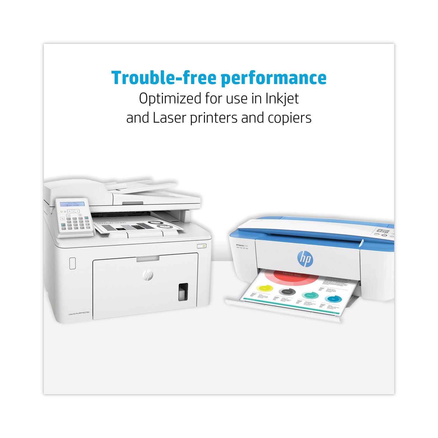 HP Papers Recycled30 Paper - White