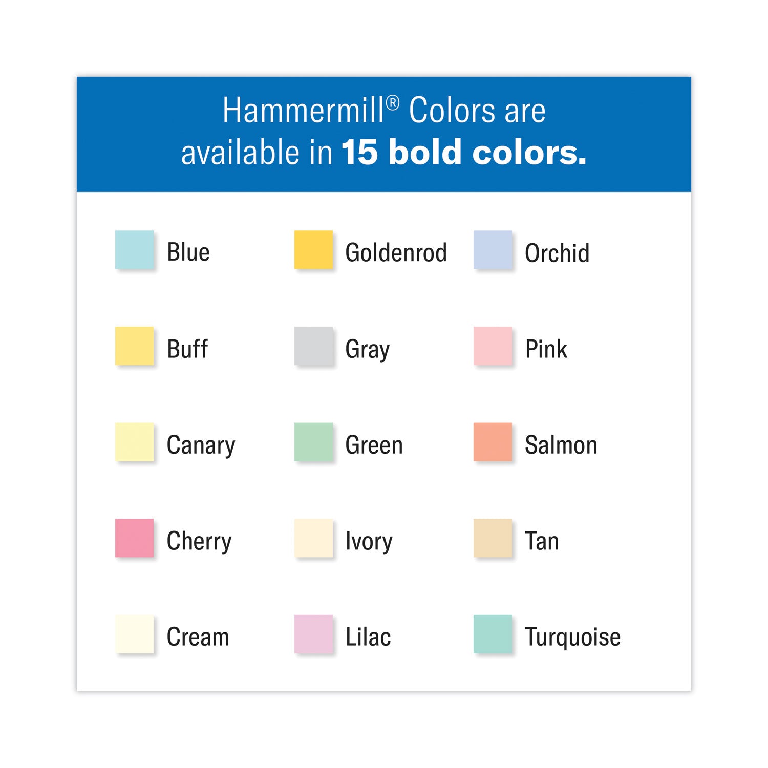 Hammermill Colors Recycled Copy Paper - Canary - Letter - 8 1/2" x 11" - 20 lb Basis Weight - Smooth - Sustainable Forestry Initiative (SFI) - Acid-free, Archival-safe, Jam-free - Canary - 500 / Ream