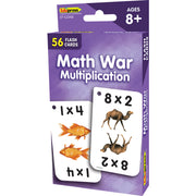 Math War (Multiplication) Flash Cards