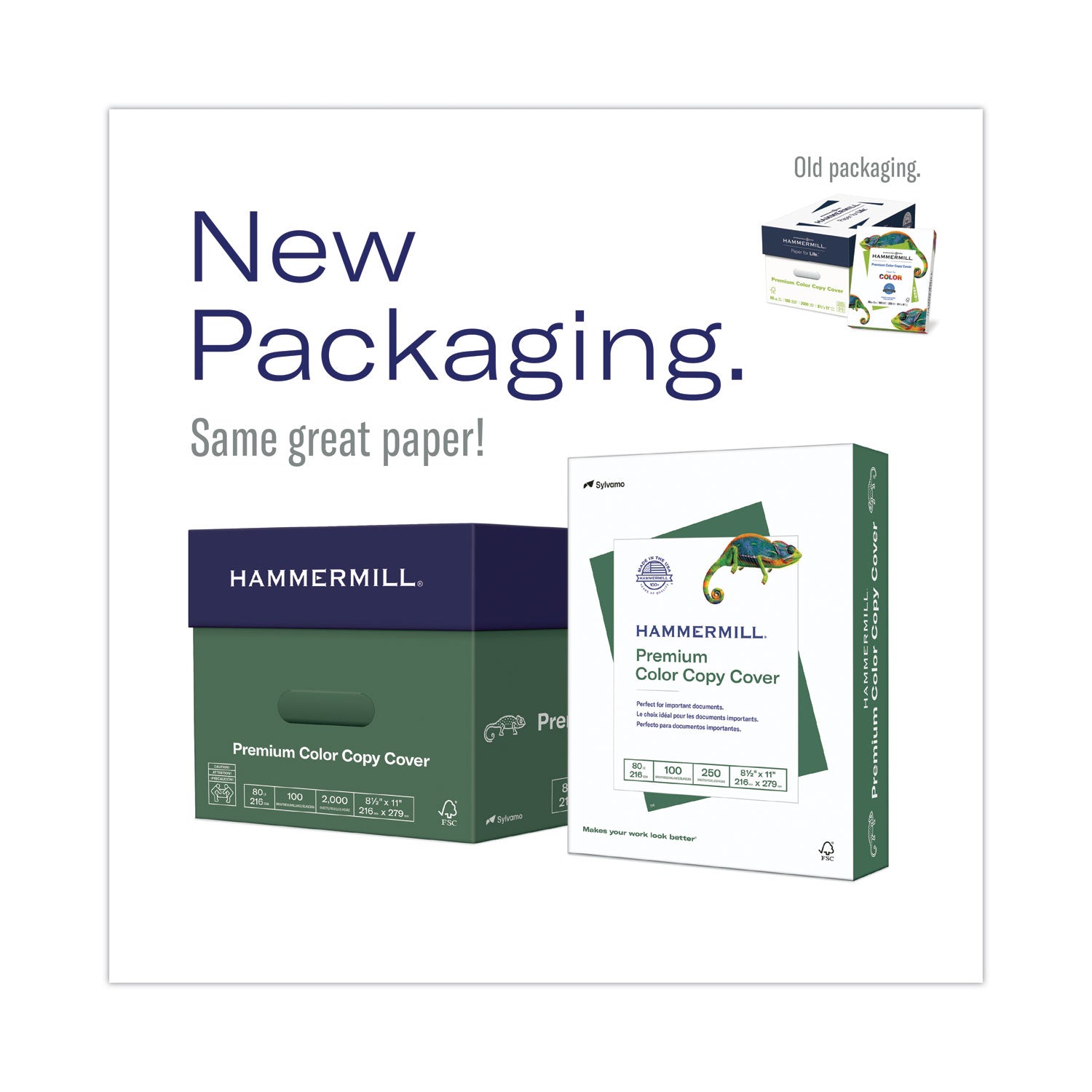 Hammermill Premium Color Copy Cover - White - 100 Brightness - Letter - 8 1/2" x 11" - 80 lb Basis Weight - Extra Smooth - Acid-free, Jam-free - White - 1 Pack