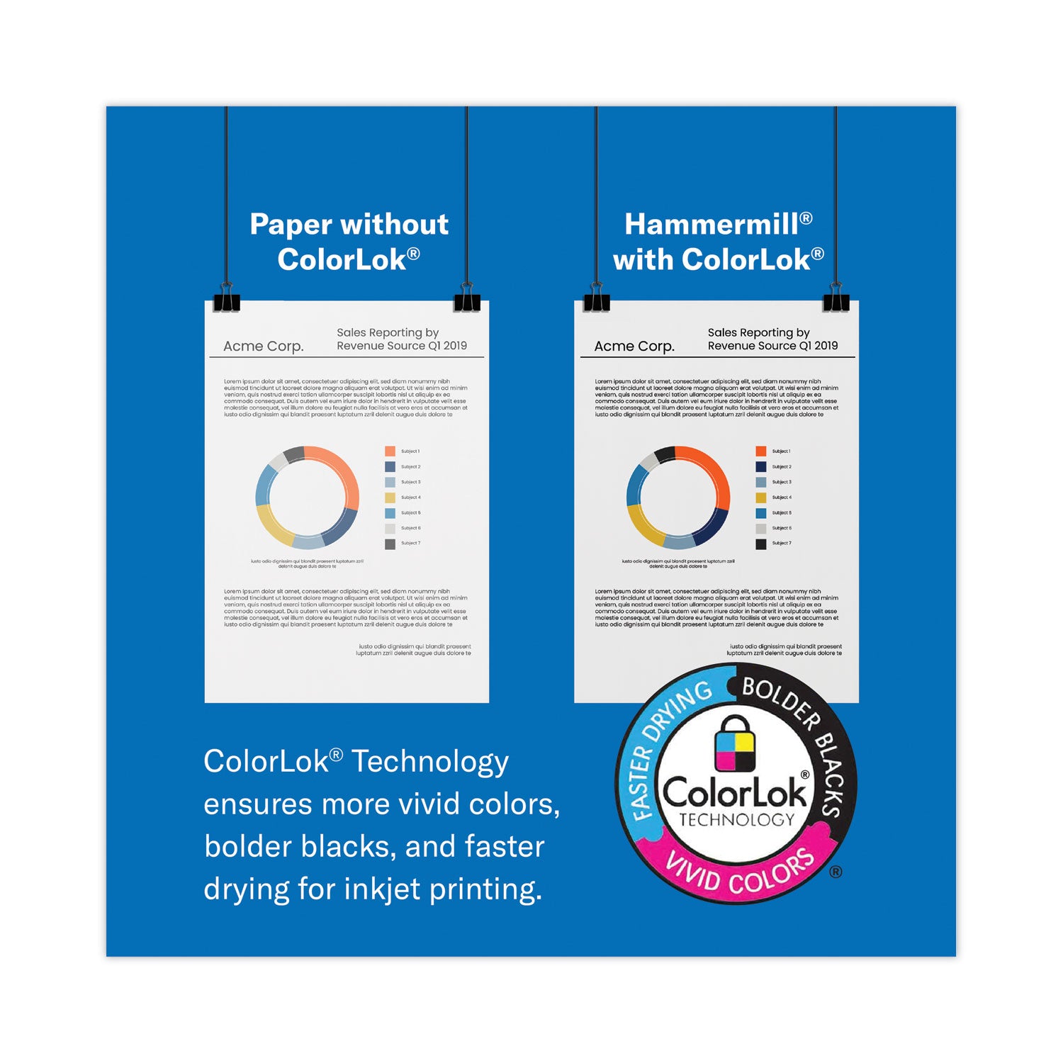 Hammermill Copy Plus Paper - White - 92 Brightness - Letter - 8 1/2" x 11" - 20 lb Basis Weight - Acid-free, Quick Drying - White - 500 / Ream