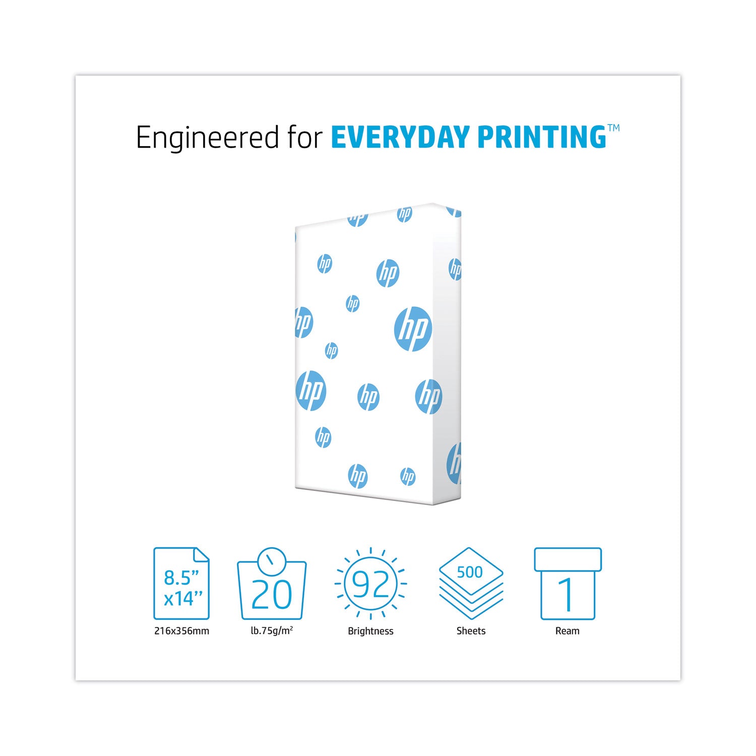 HP Papers Office20 Paper - White