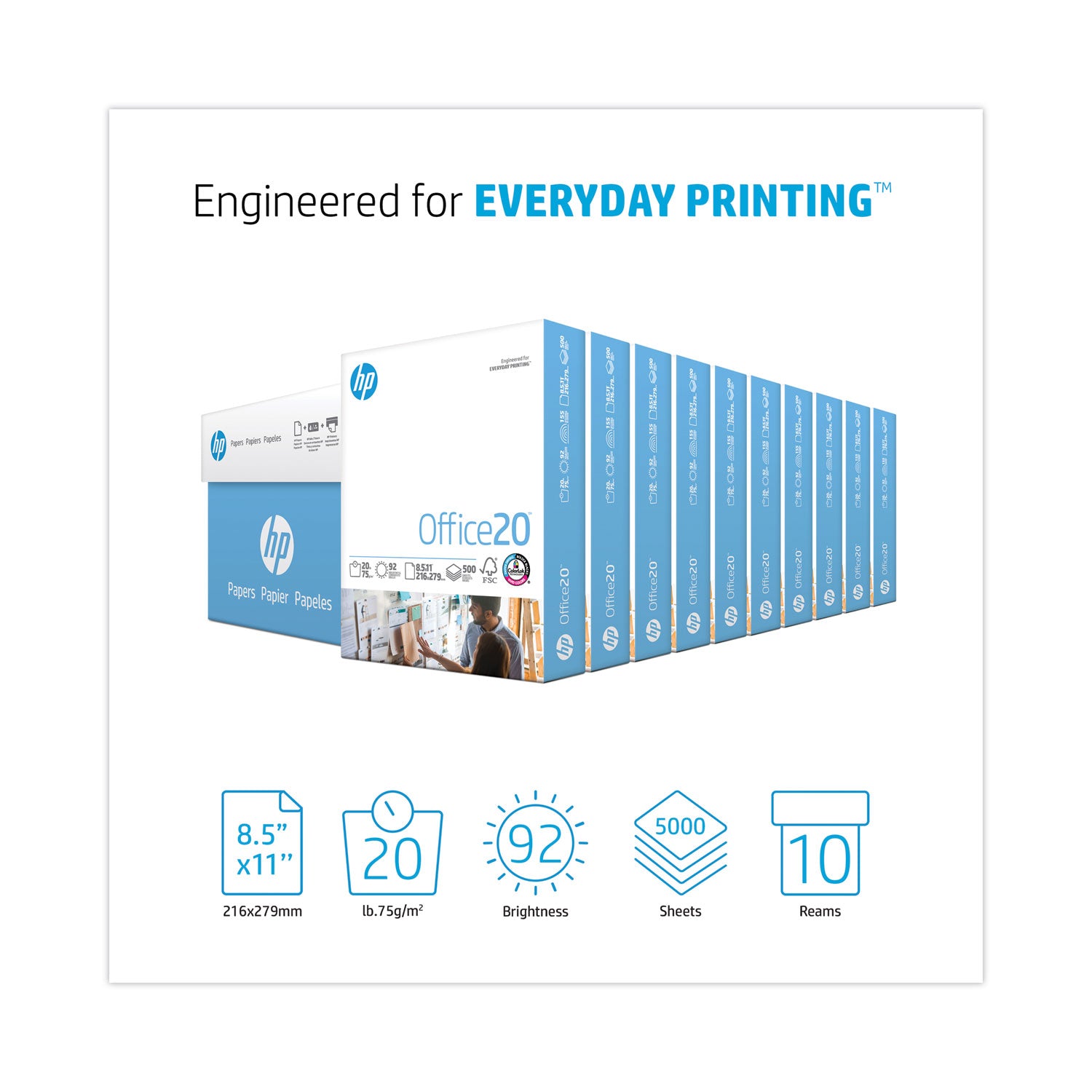 HP Office20 Paper - White
