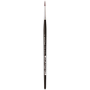 TOP-ACRYL Red-Brown Brush, Synthetic, Acrylic & Oil, Round, Series 7785K, Size 2