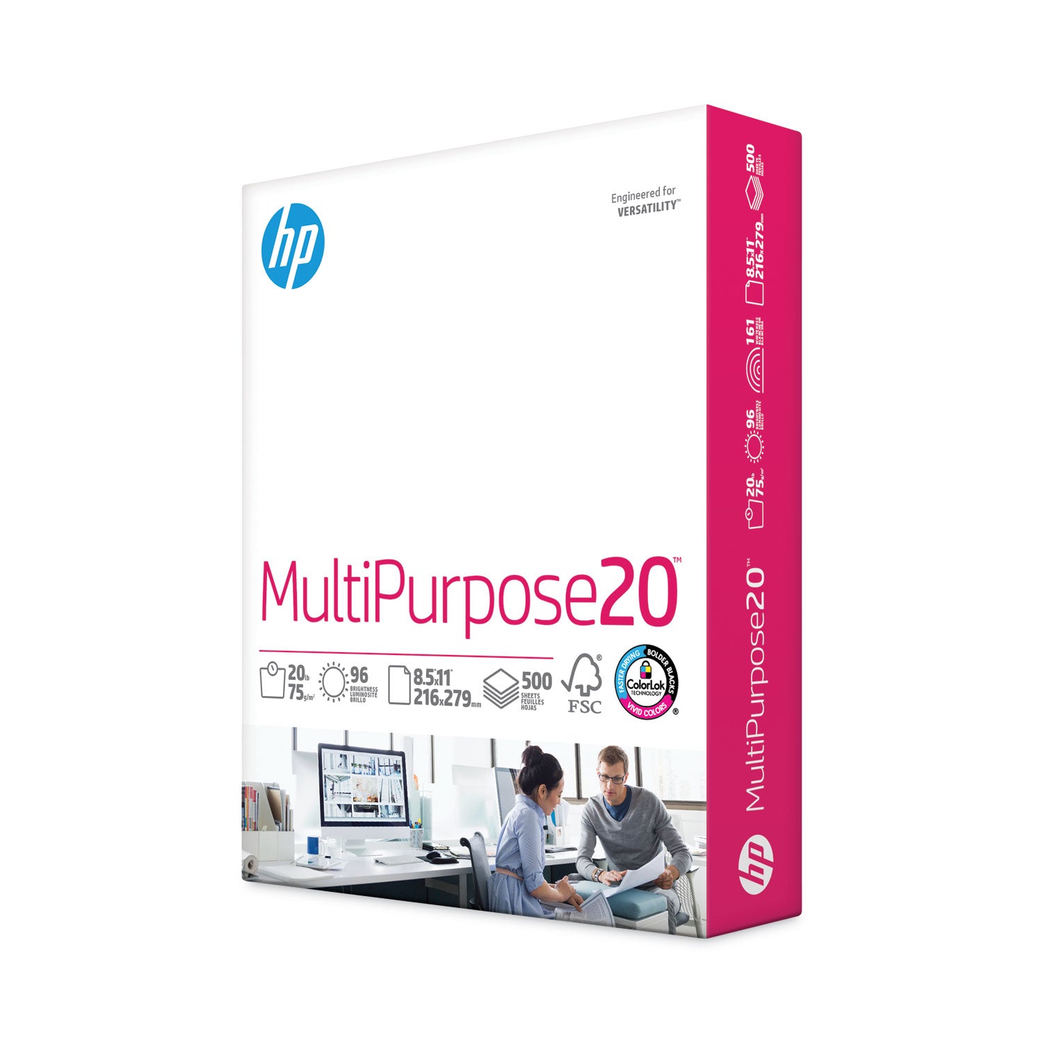 HP Multipurpose20 Copy Paper - White