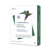Hammermill Premium Color Copy Paper - White - 100 Brightness - Letter - 8 1/2" x 11" - 32 lb Basis Weight - White - 500 / Ream