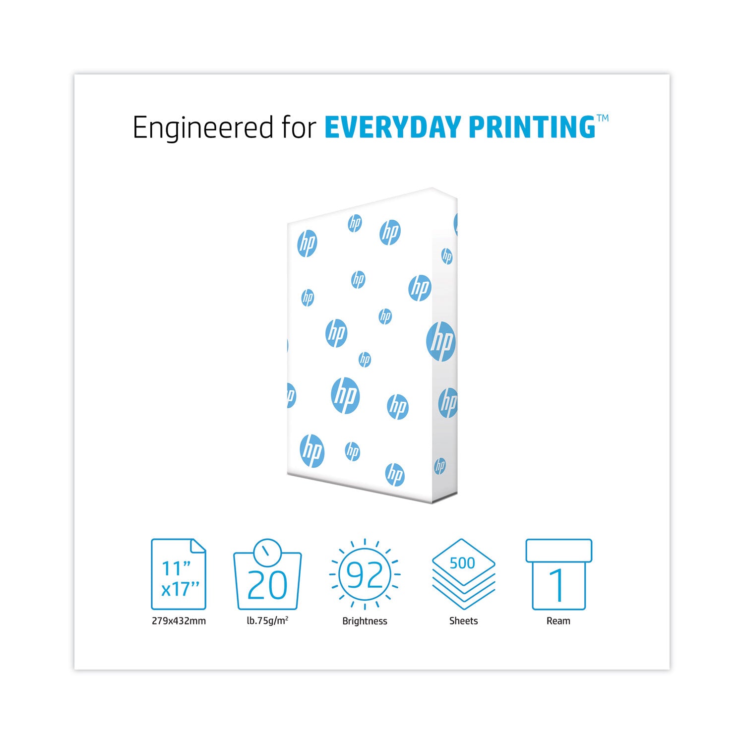 HP Papers Office20 Paper - White