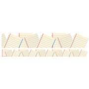 Notebook Paper Extra Wide Deco Trim, 37 Feet