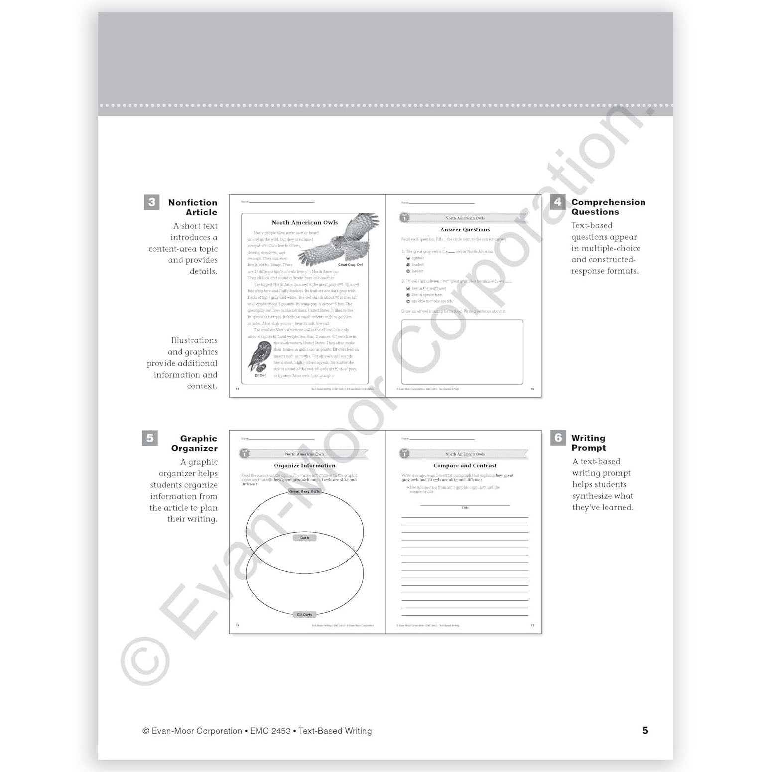 Text-Based Writing, Grade 3