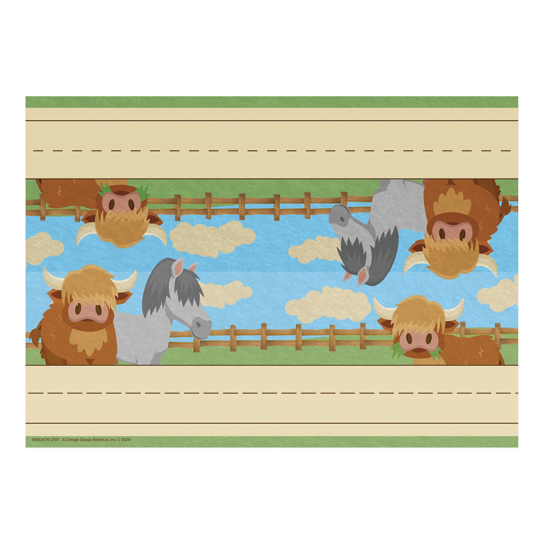 Wild Wild Classroom Tented Name Plate, 9-5/8" x 6-1/2", Pack of 36