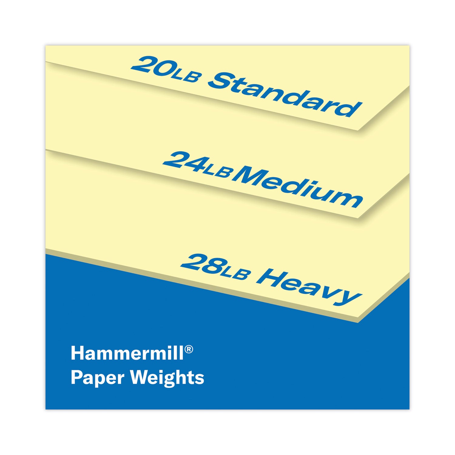 Hammermill Colors Recycled Copy Paper - Canary - Letter - 8 1/2" x 11" - 20 lb Basis Weight - Smooth - Sustainable Forestry Initiative (SFI) - Acid-free, Archival-safe, Jam-free - Canary - 500 / Ream