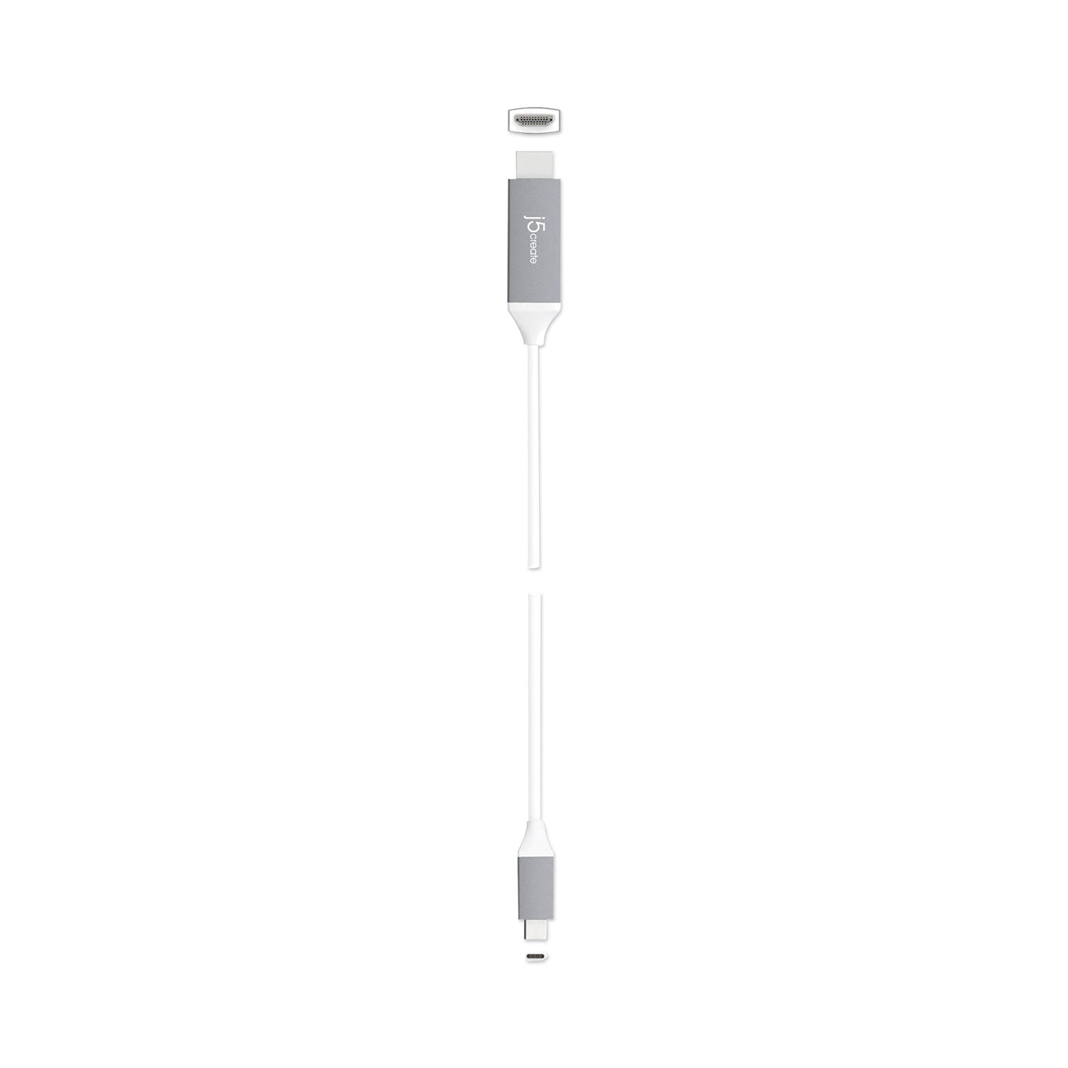 HDMI 4K Audio/Video Cable, 6 ft, White