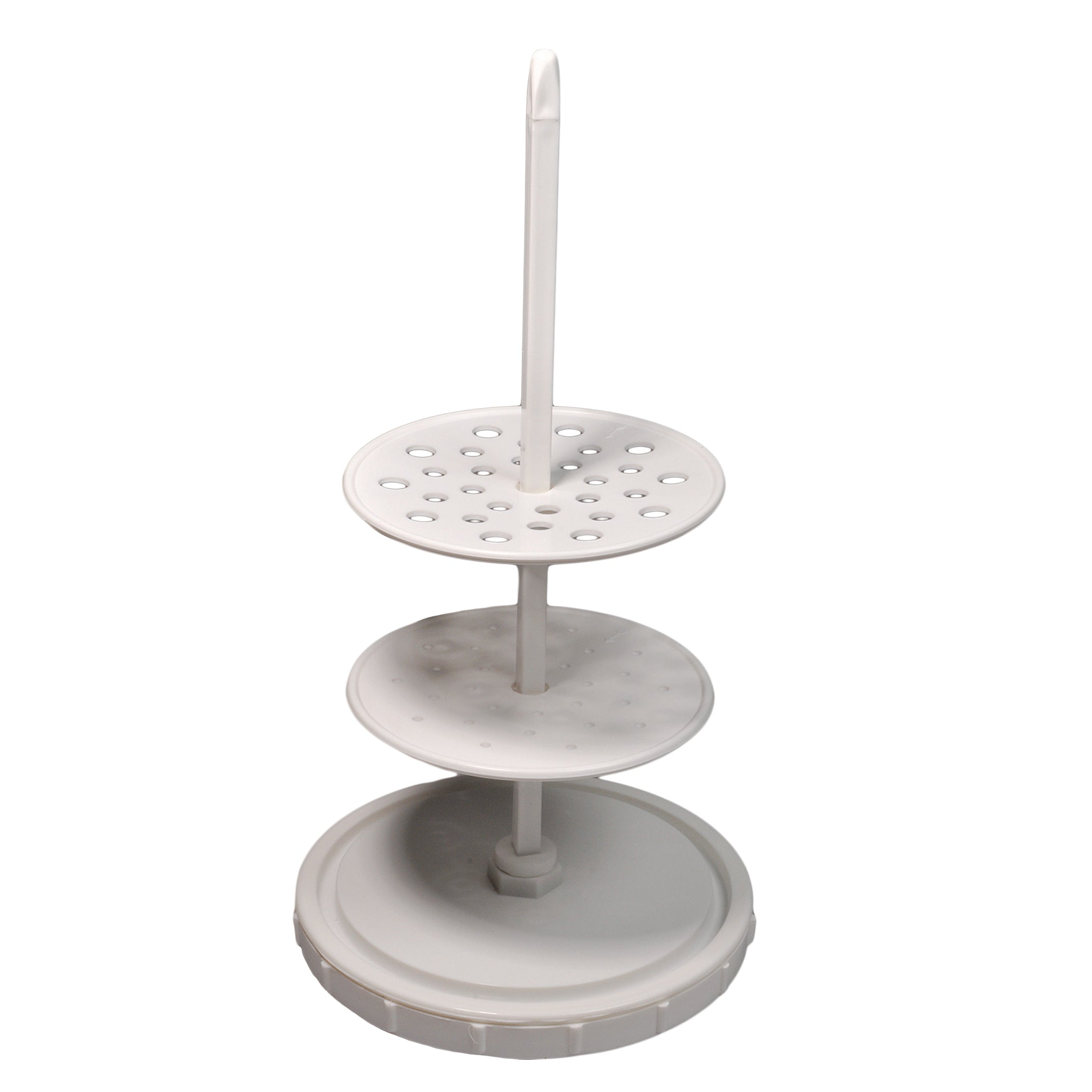 United Scientific® Pipette Stand, Vertical, 28-Place, Plastic