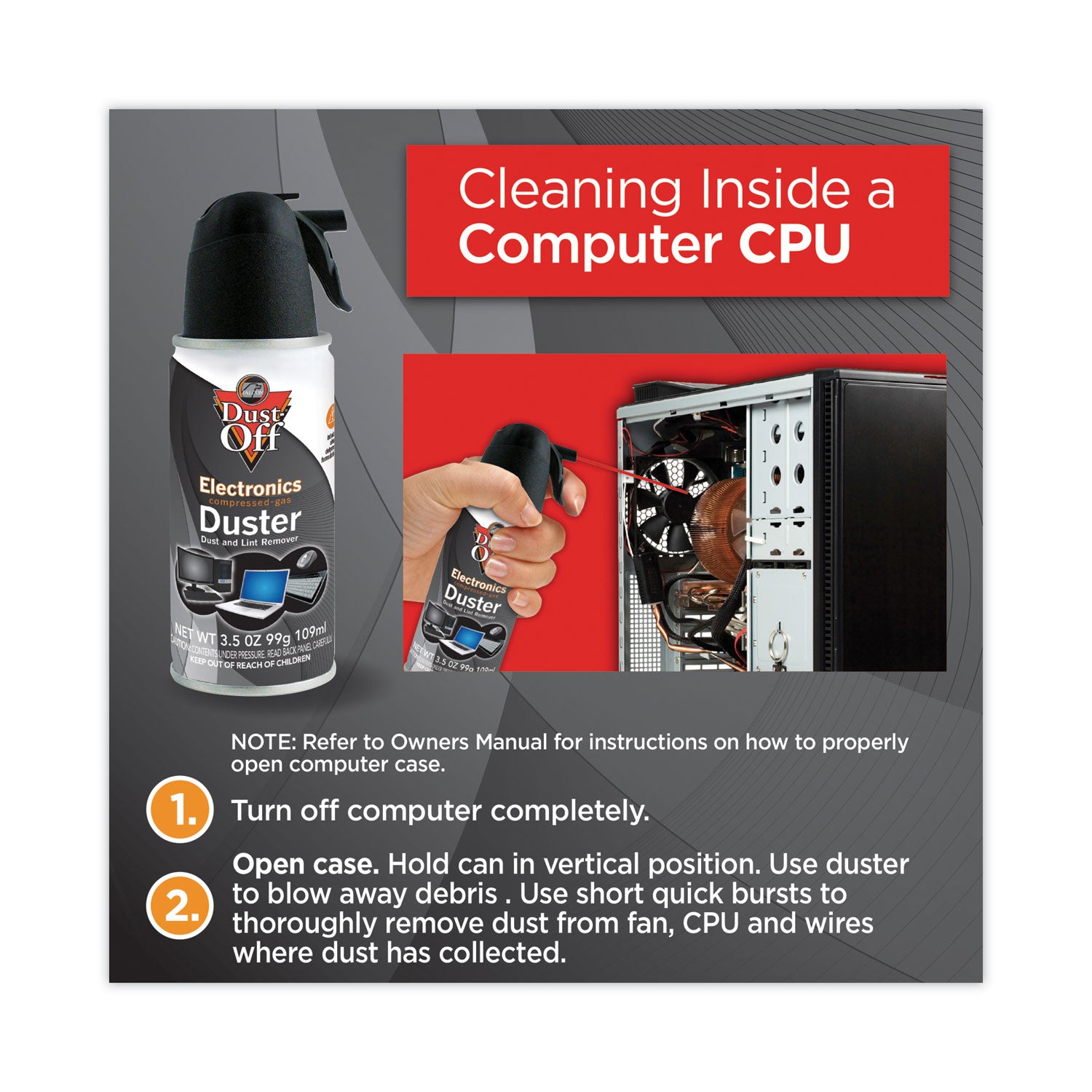 Ozone-safe, Moisture-free - 1 Each