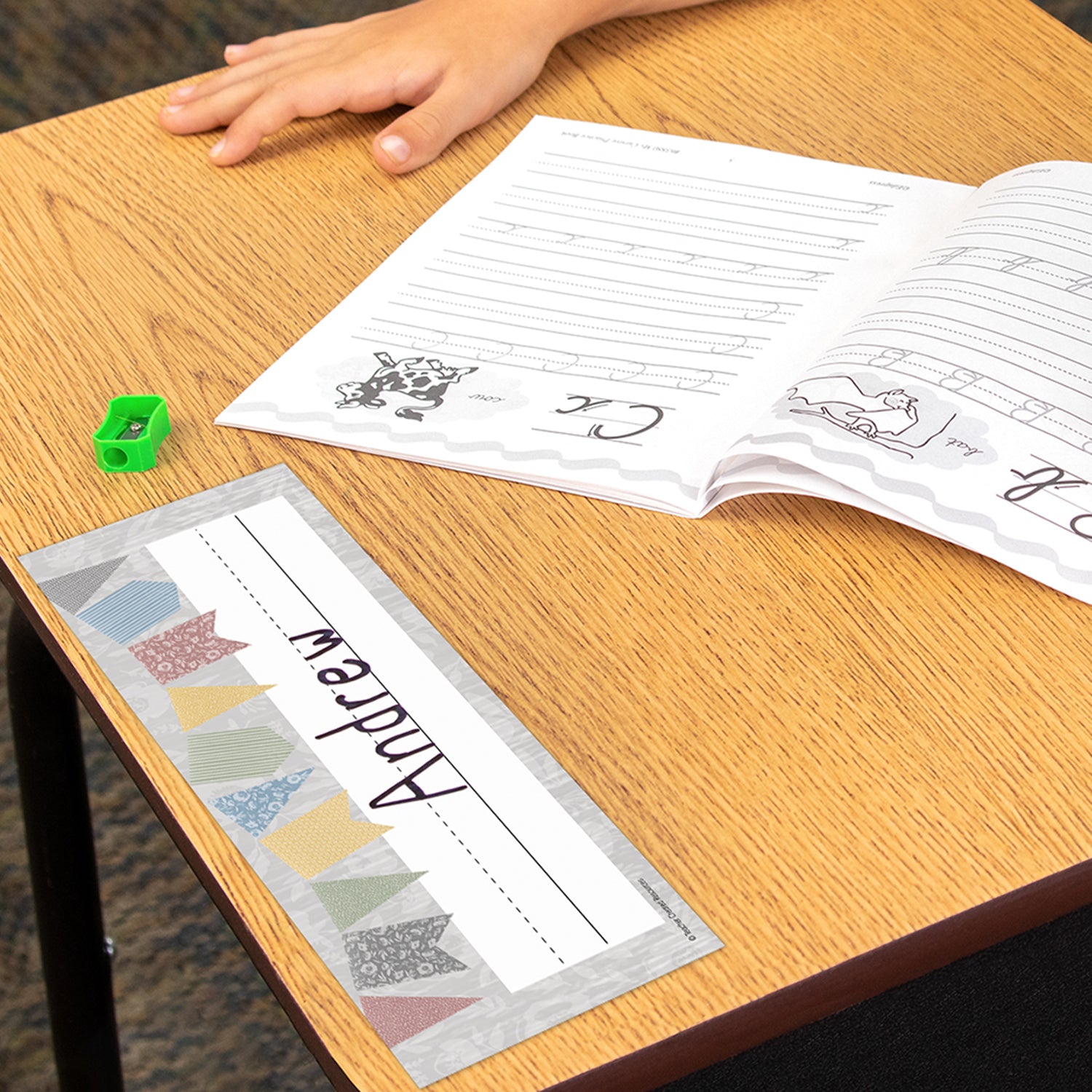 Classroom Cottage Flat Name Plates, Pack of 36
