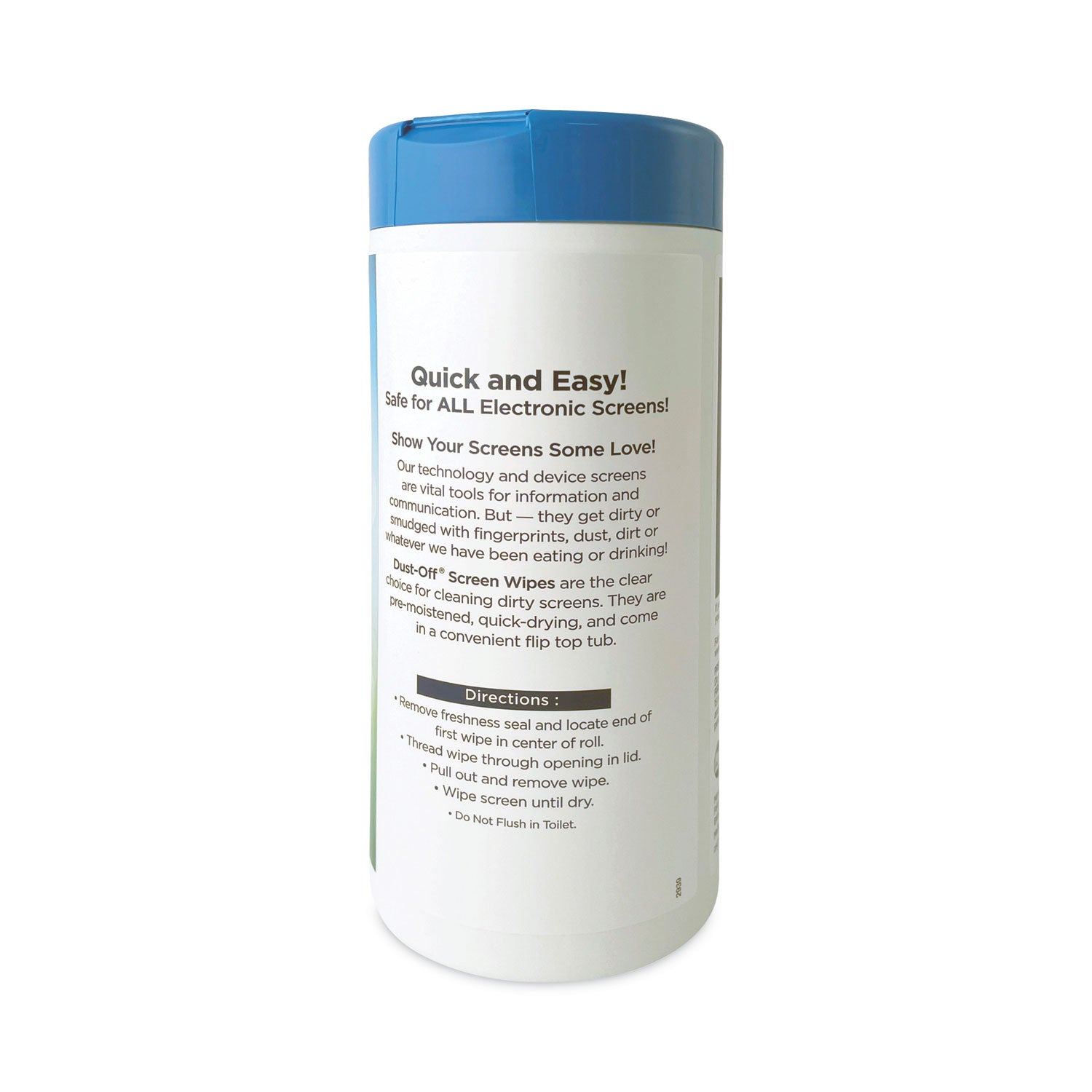 For Monitor - Streak-free, Pre-moistened, Non-abrasive, Alcohol-free, Anti-static - White - 80/Tub - 1 Each