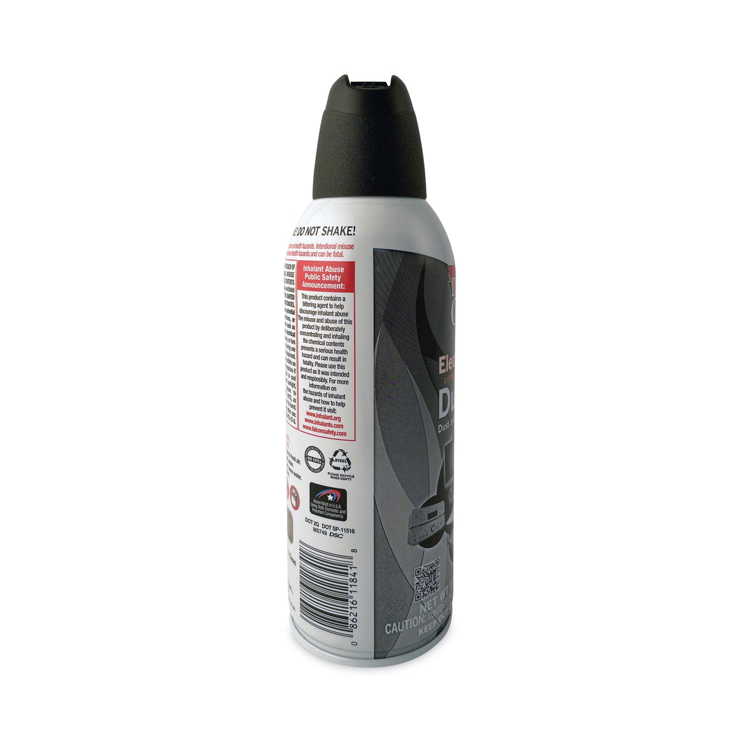 Falcon Dust-Off Compressed Gas Duster - Ozone-safe, Moisture-free - 2 / Pack