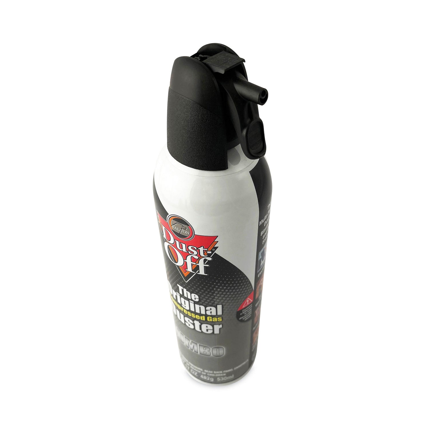 Falcon Dust-Off Jumbo Disposable Dusters - Ozone-safe, Moisture-free - Gray - 2 / Pack