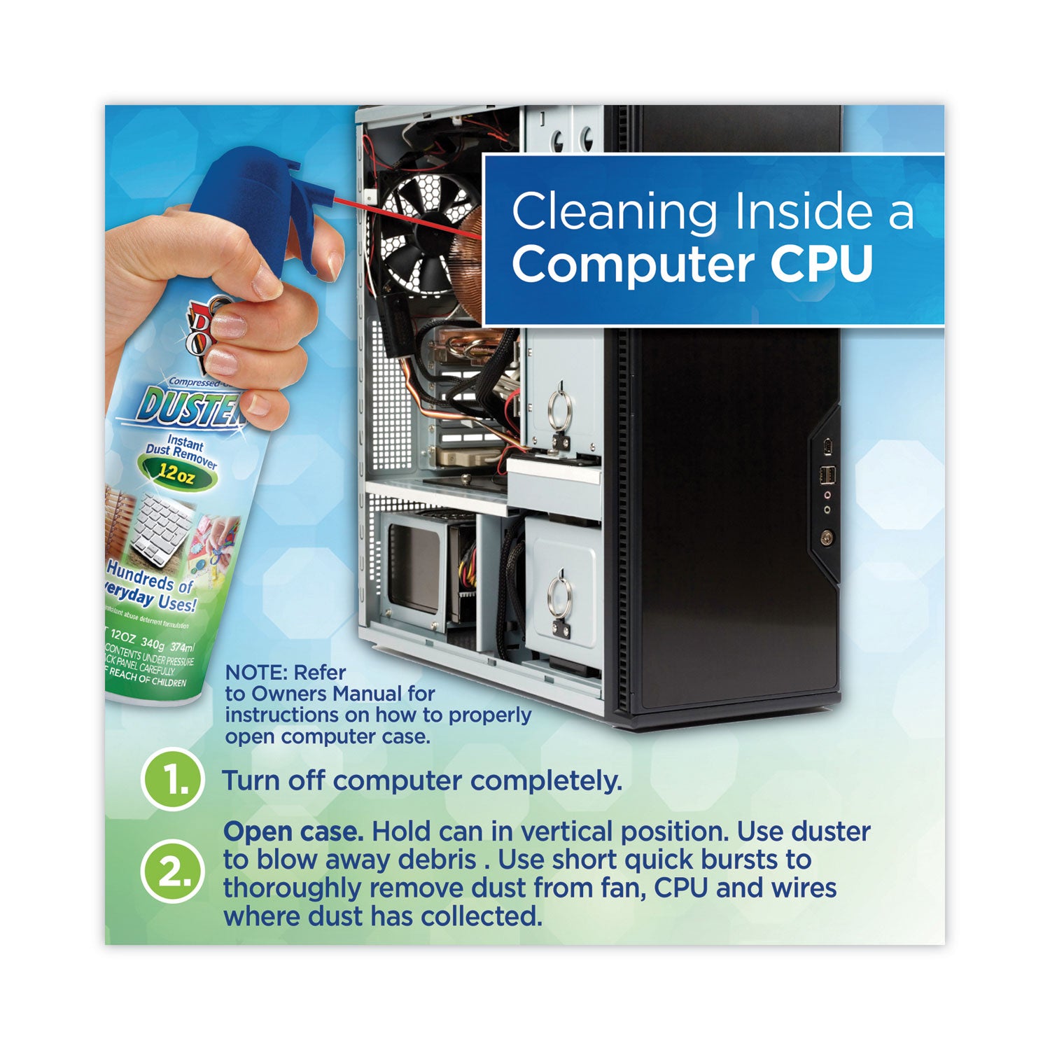 For Computer Equipment, Printer Accessories - 12 fl oz