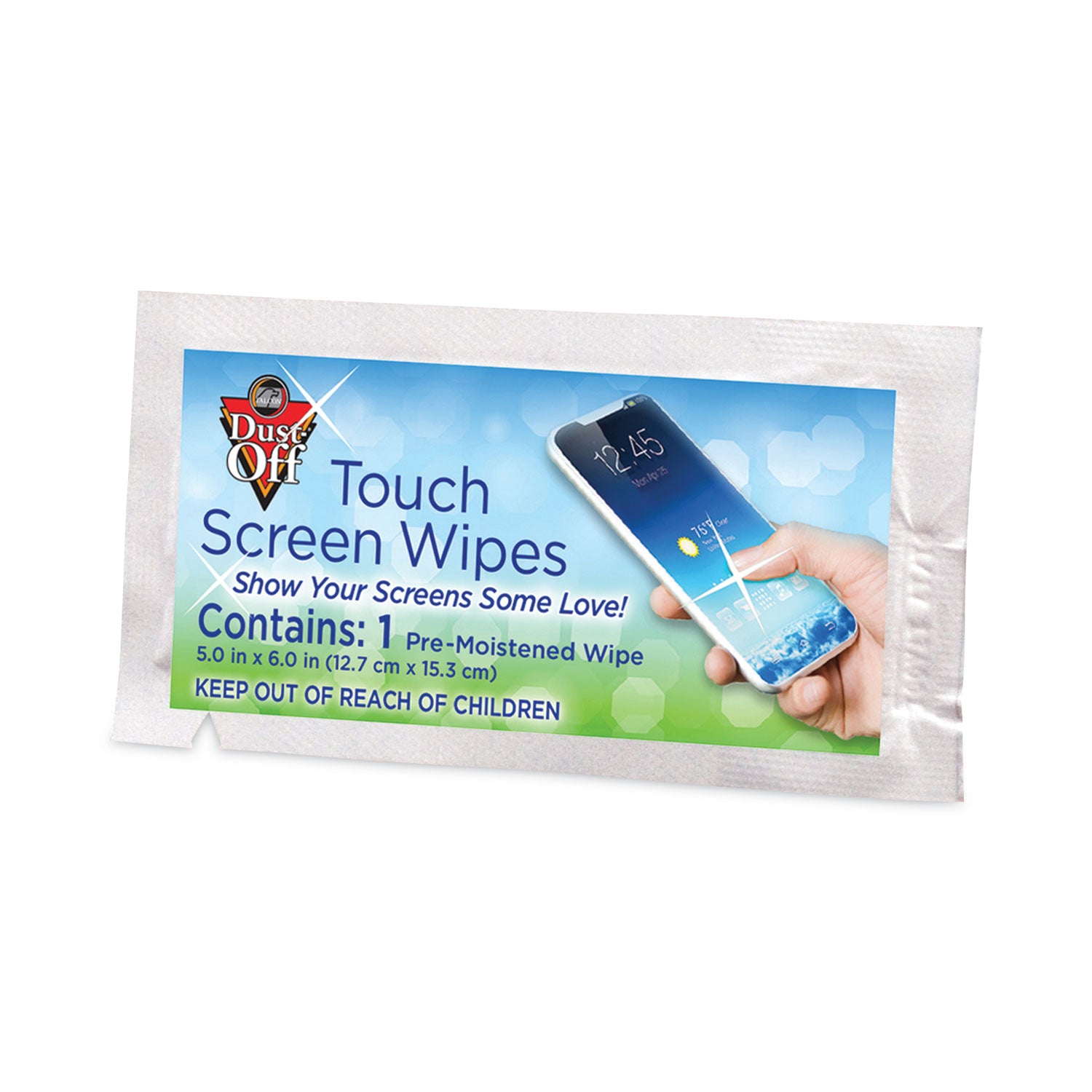 For Display Screen, PDA, GPS Navigation System - Anti-static, Alcohol-free - White - 200/Pack - 1 Each