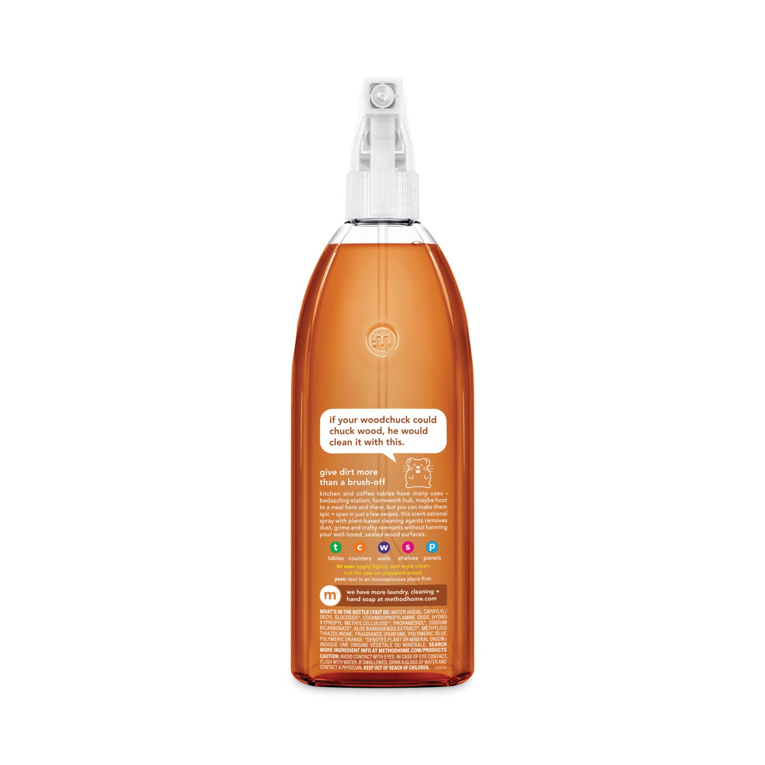 Daily Wood Cleaner, 28 Oz Spray Bottle