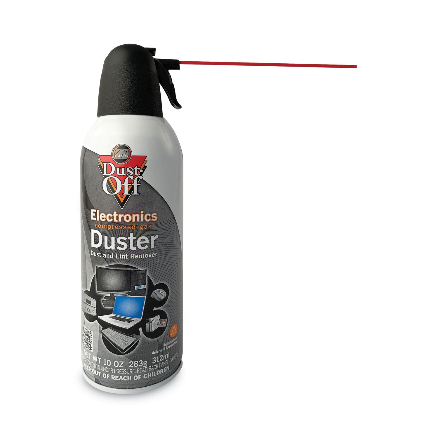 Falcon Dust-Off Compressed Gas Duster - Ozone-safe, Moisture-free - 2 / Pack
