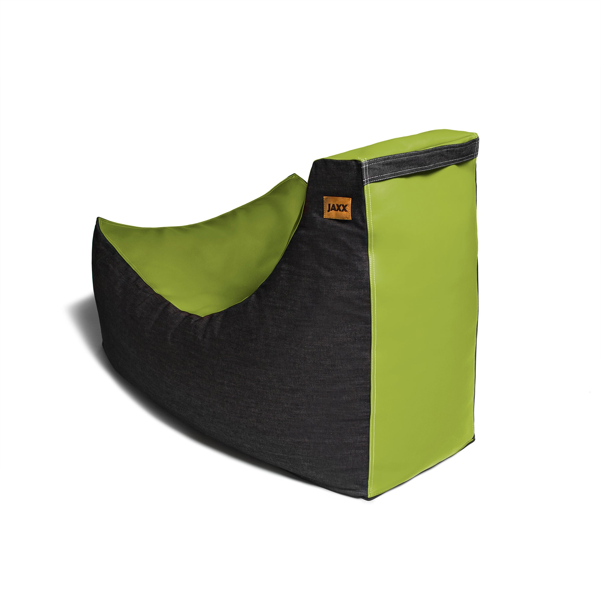 Jaxx Pixel Gamer Chair - Game Room / Home Theater Bean Bag Chair, Black