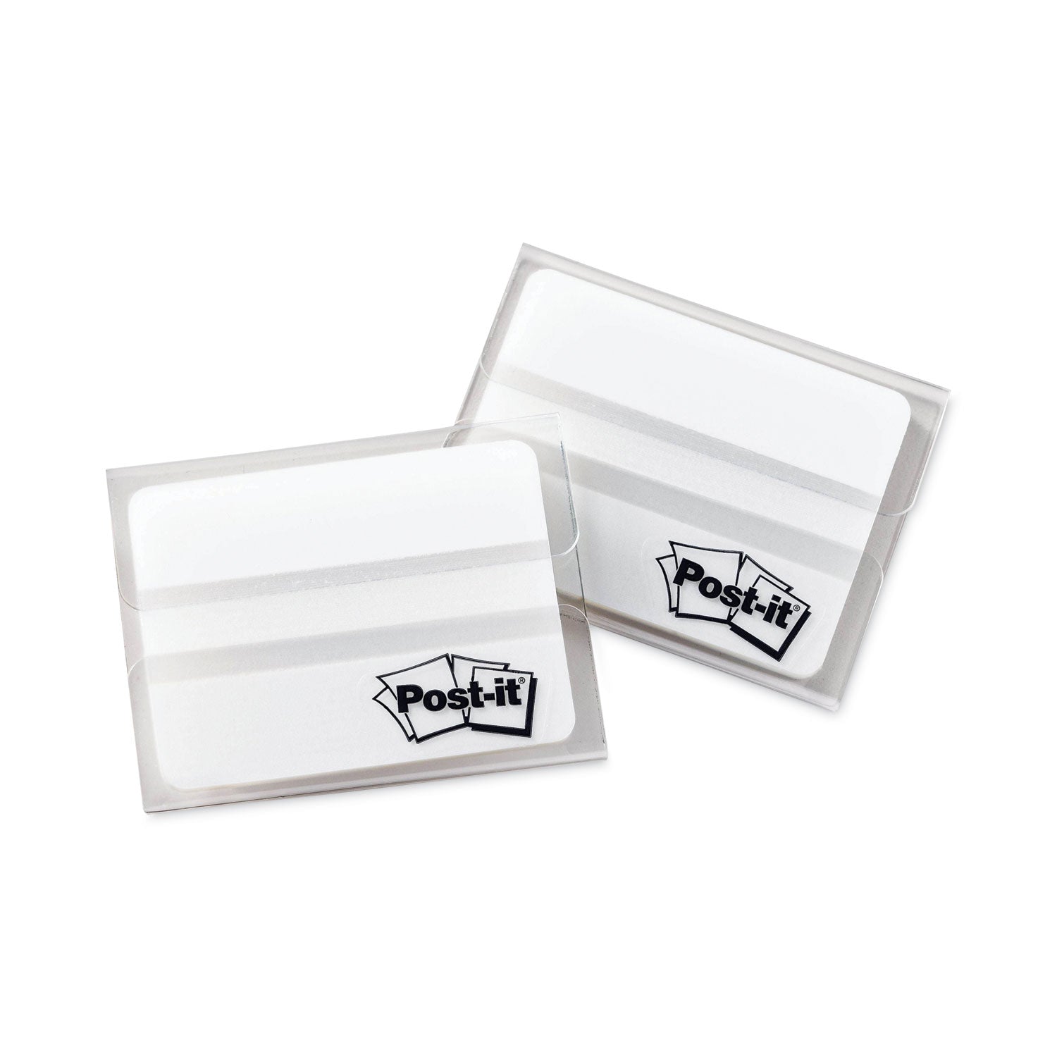 Post-it&reg; Durable Tabs - 1.50" Tab Height x 2" Tab Width - Removable - White Tab(s) - Printable, Durable, Long Lasting, Easy to Use - 1 Pack
