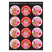 Friendship Bears/Chocolate Cherry Stinky Stickers®, 48 Count