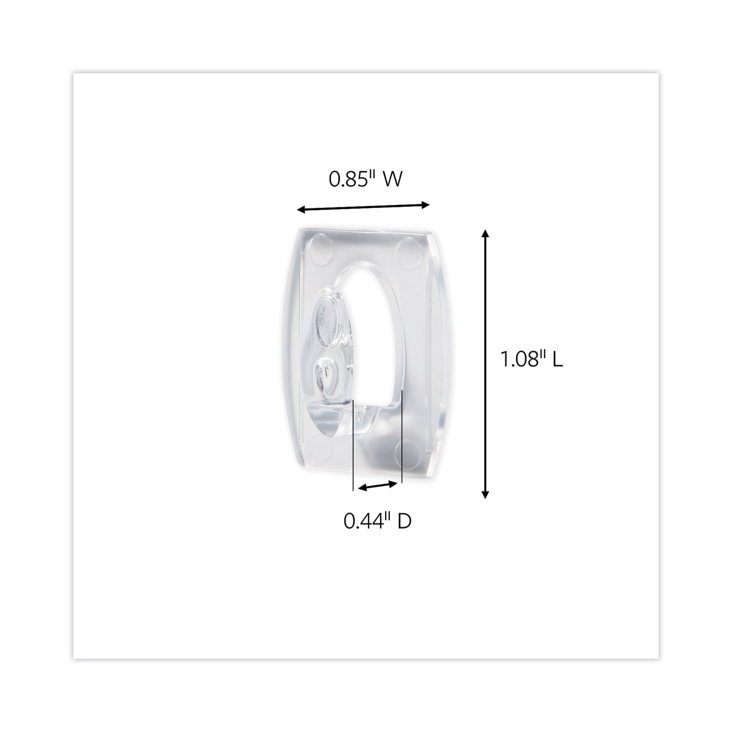 8 oz (226.8 g) Capacity - for Home - Clear - 6 / Pack