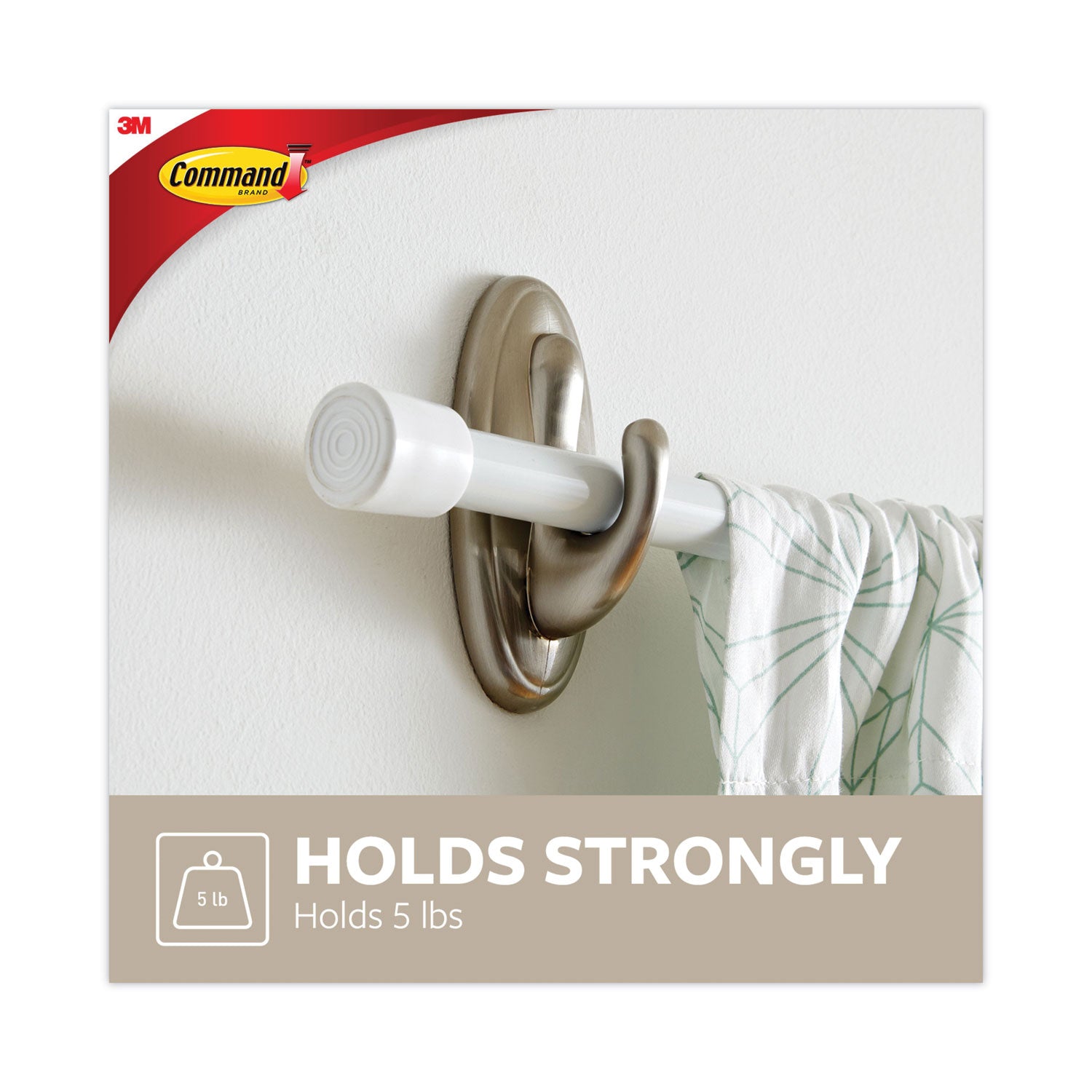 5 lb (2.27 kg) Capacity - for Decoration - Plastic - Metallic Silver - Brushed Nickel - 1 Pack
