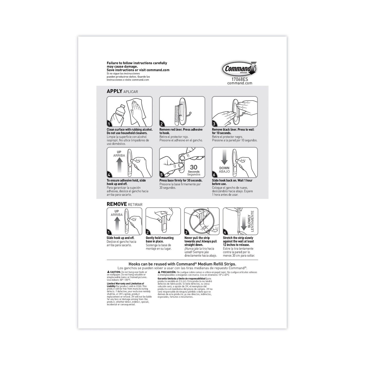 3 lb (1.36 kg) Capacity - Plastic - White - 1 Pack