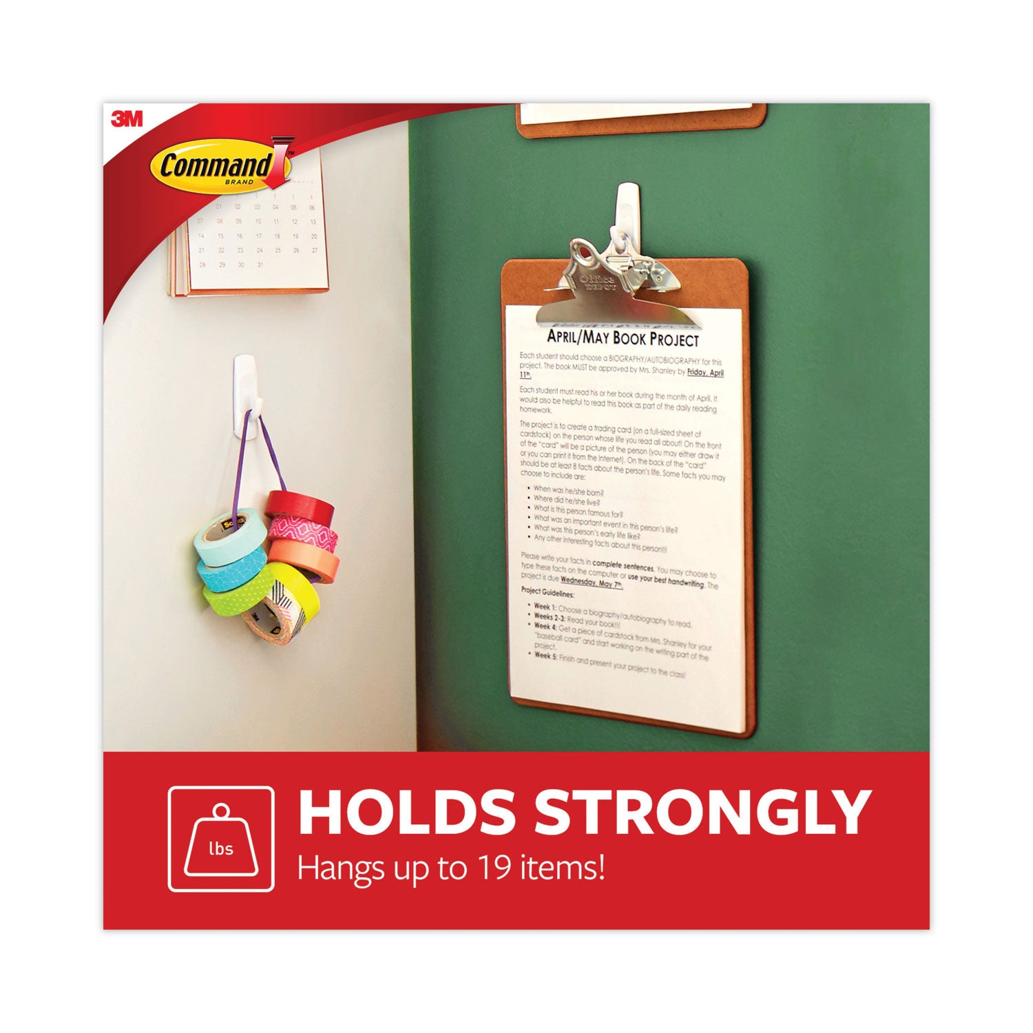 Command Hanging Hooks Assortment